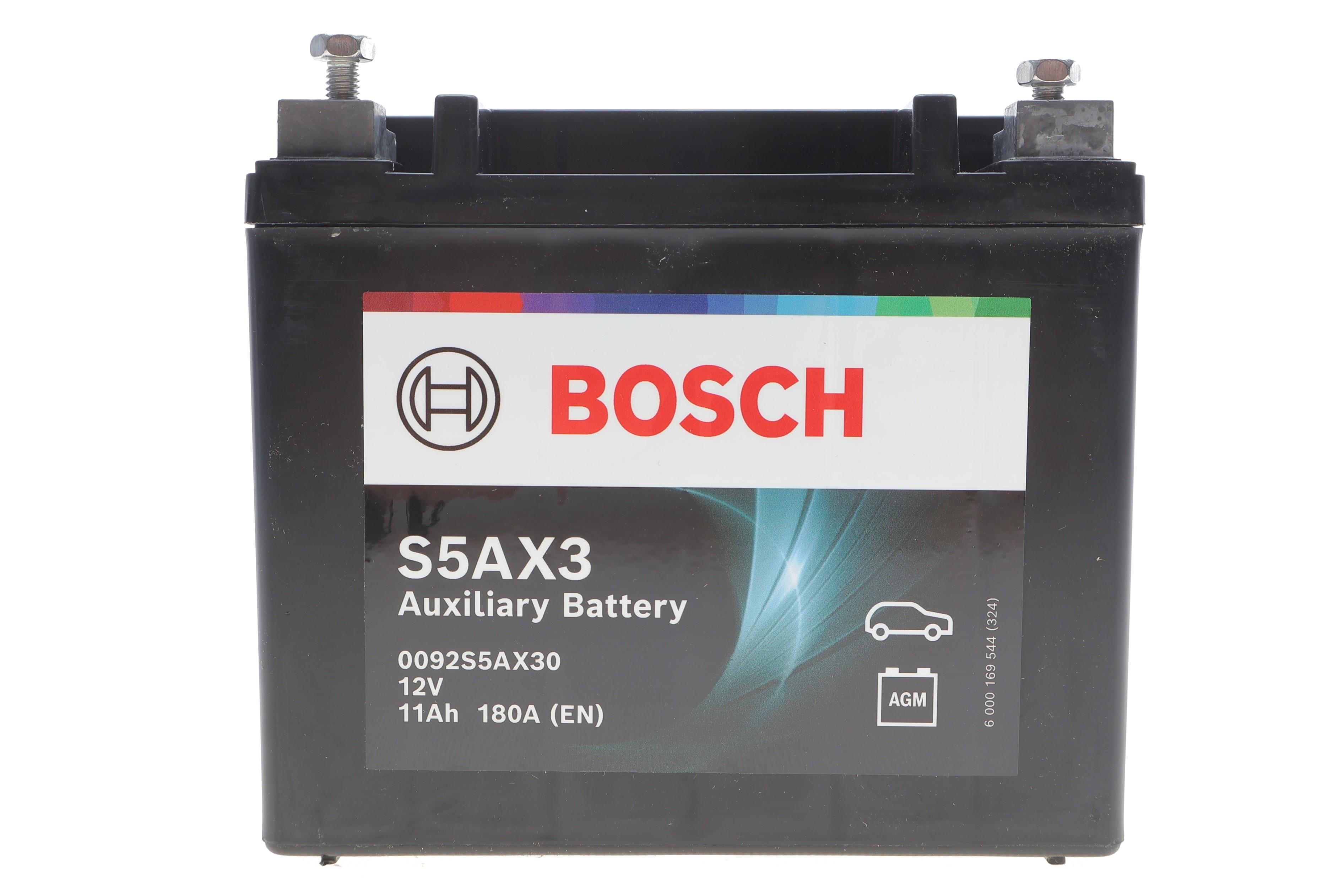 Аккумуляторная батарея 11Ah/180A S5AX Aux (150x87x130/+L/BO) (Start-Stop/AGM/вспомогательная)