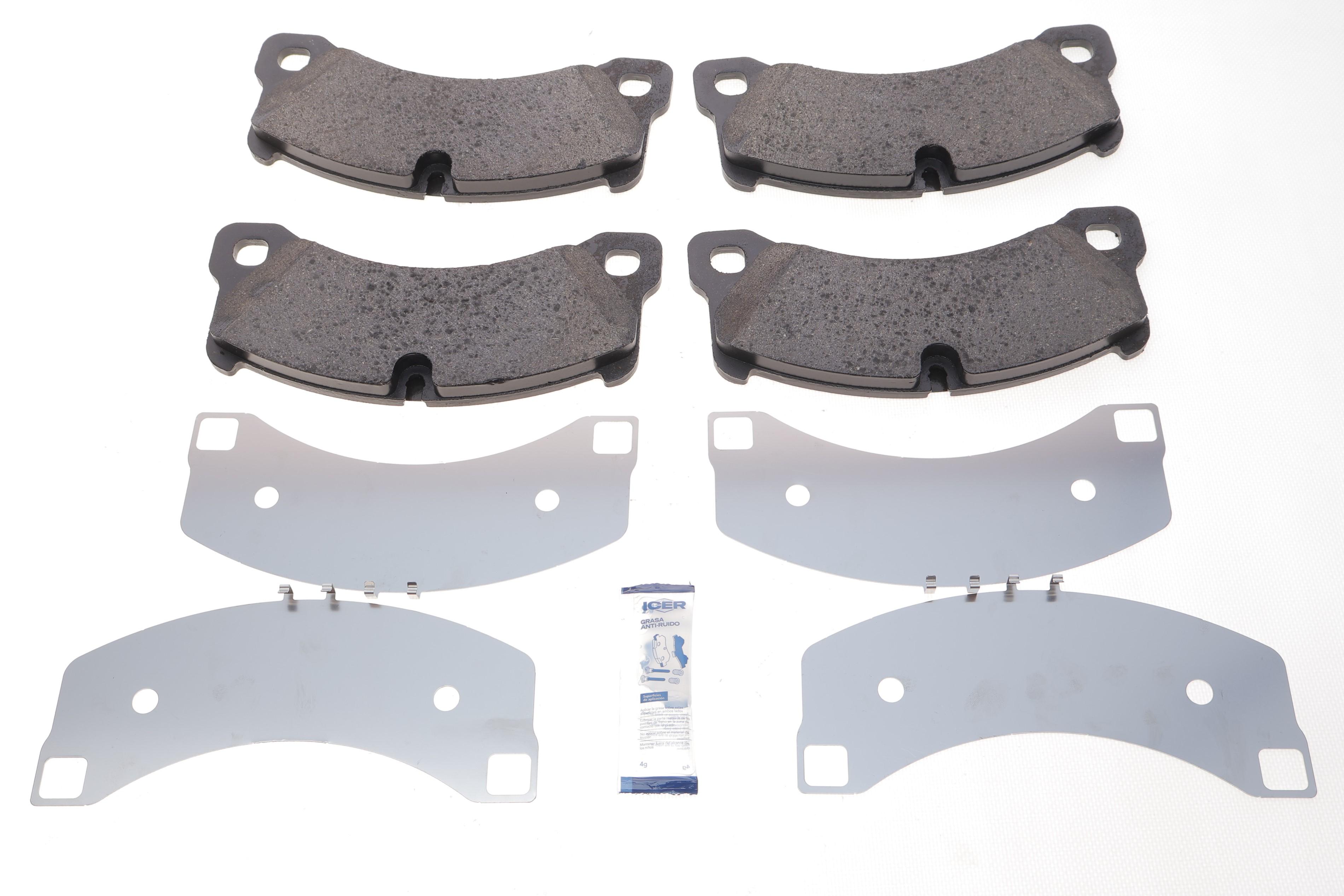 Колодки тормозные (передние) Porsche Cayenne 10-