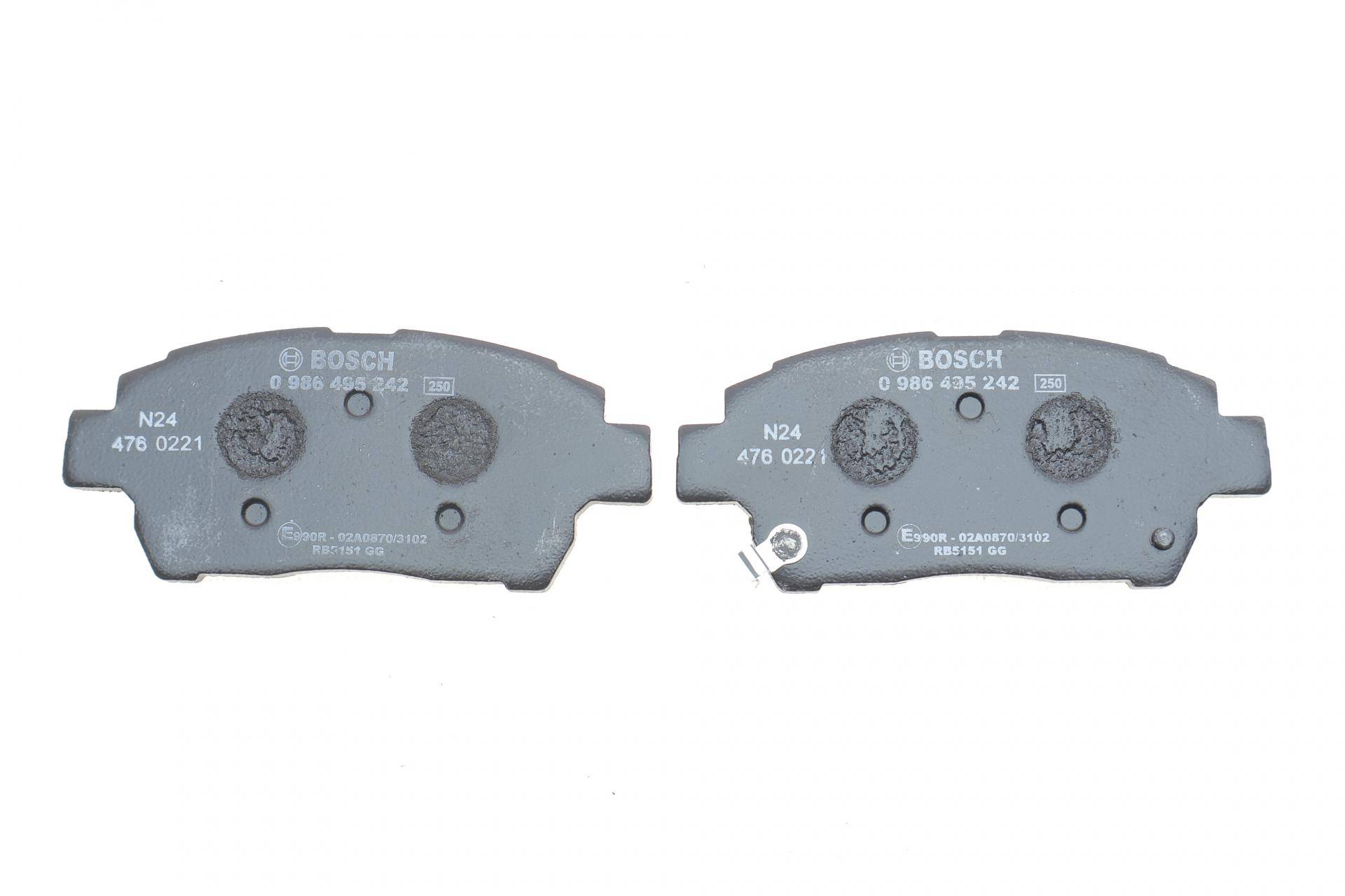 Колодки гальмівні (передні) Toyota Corolla 01-08/Prius 00-04/Yaris 99-05