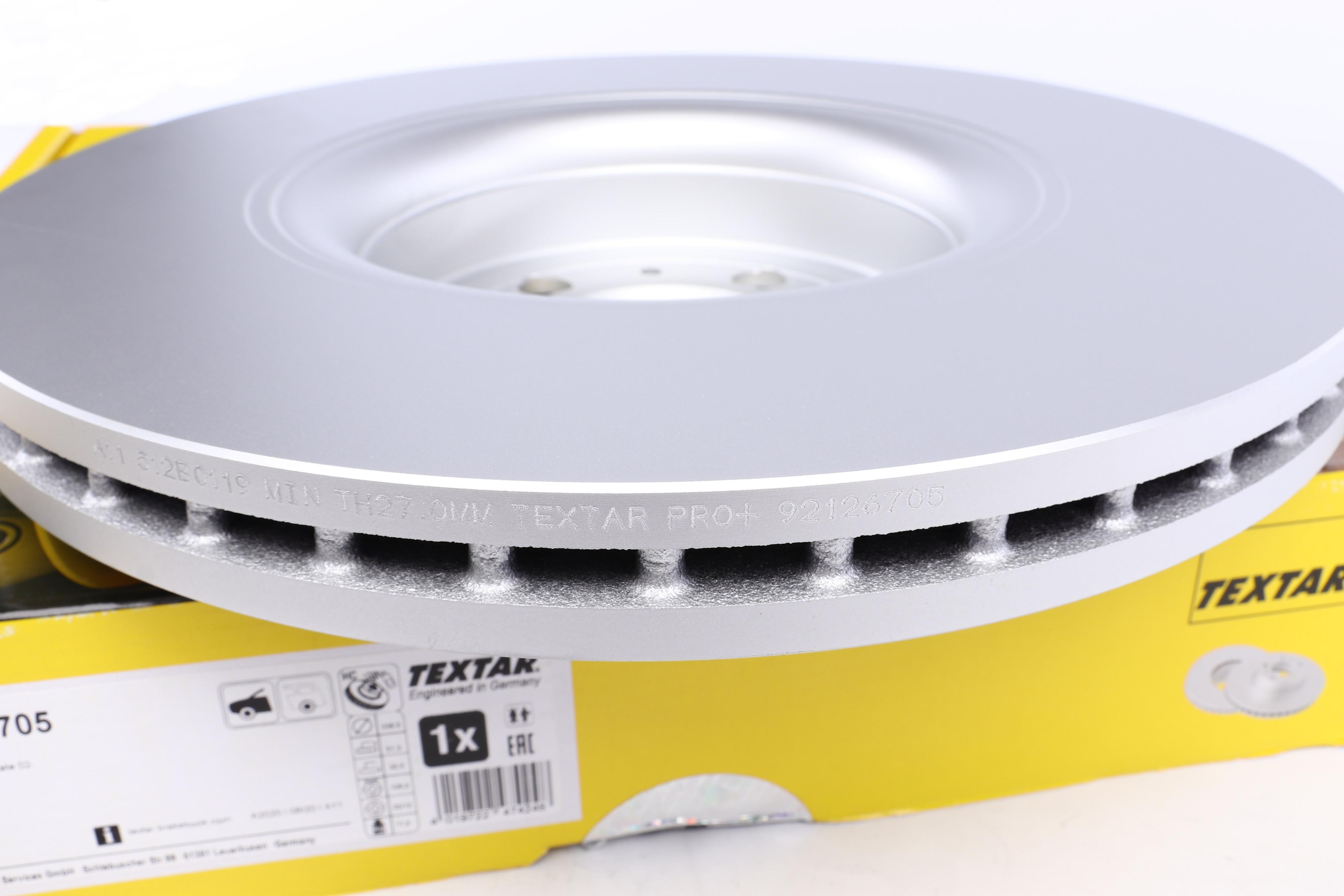 Диск гальмівний (передній) Volvo XC90 02-14 (336x30.1) PRO+