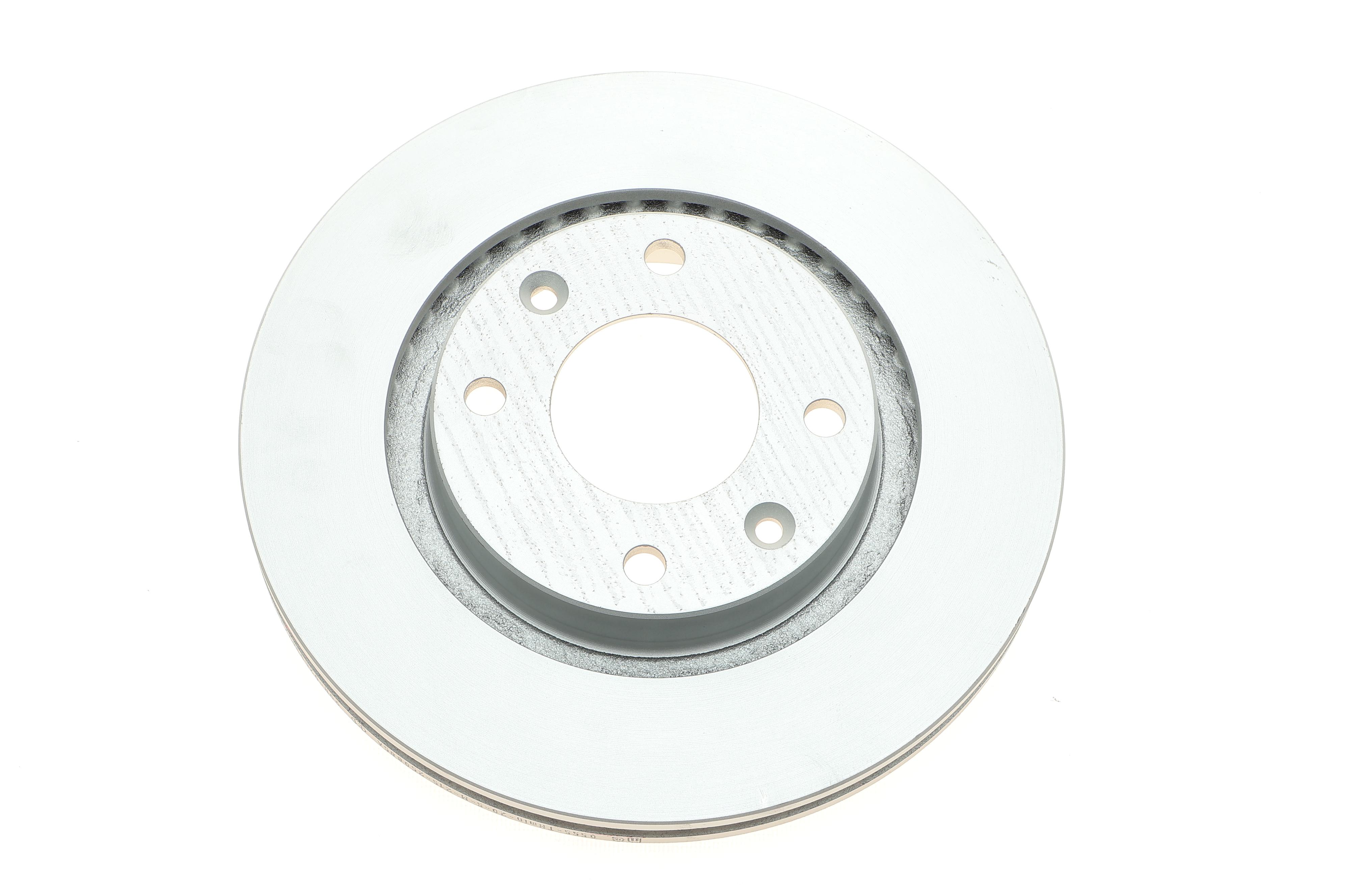 Диск гальмівний (передній) Citroen C2/C3/C4/Berlingo/Peugeot 206/Partner 96- (266x22) (з покр) (вент)