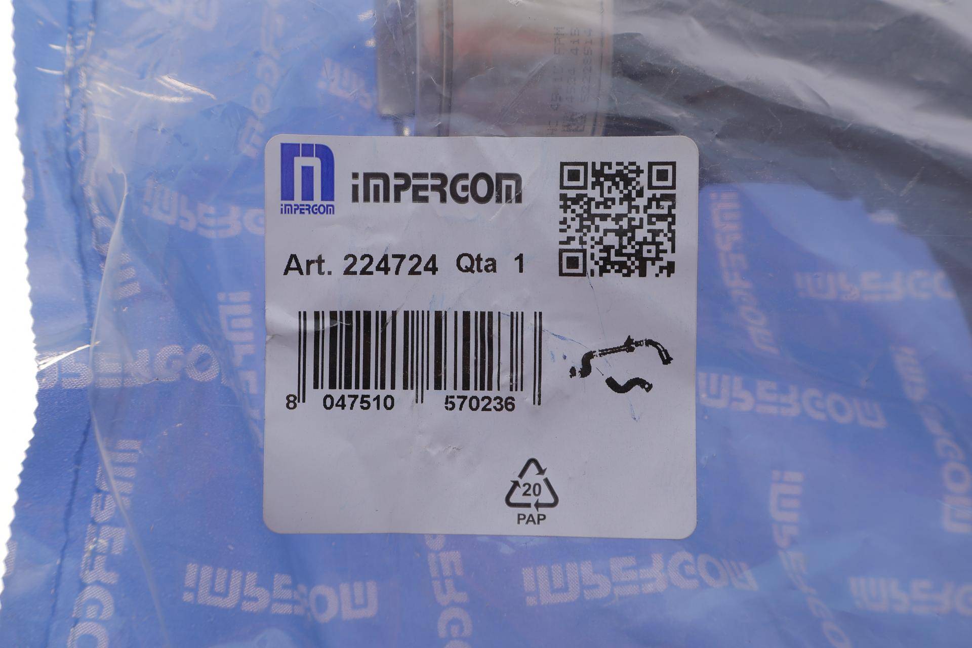 Патрубок інтеркулера (R) Renault Megane III 1.5 dCi 08-