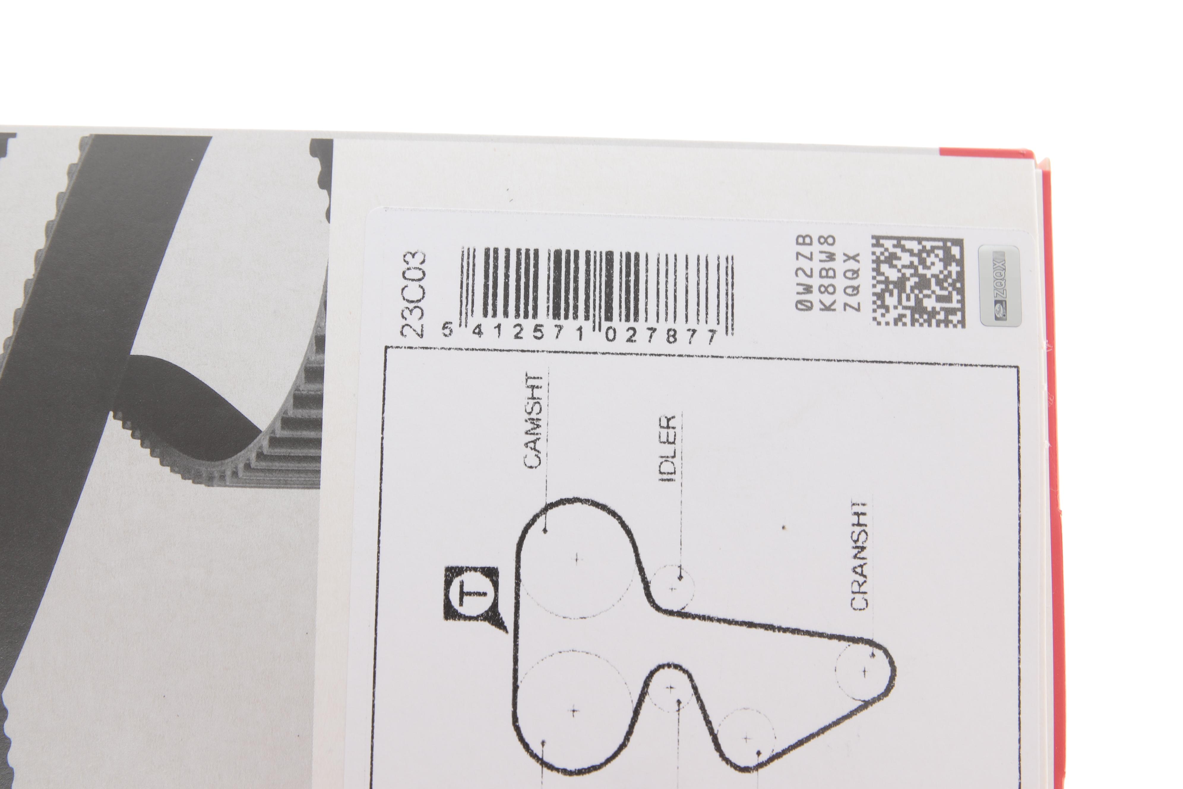 Ремінь ГРМ Lada 110/111/112/Kalina 1.5 95-11 (25.4x136z)