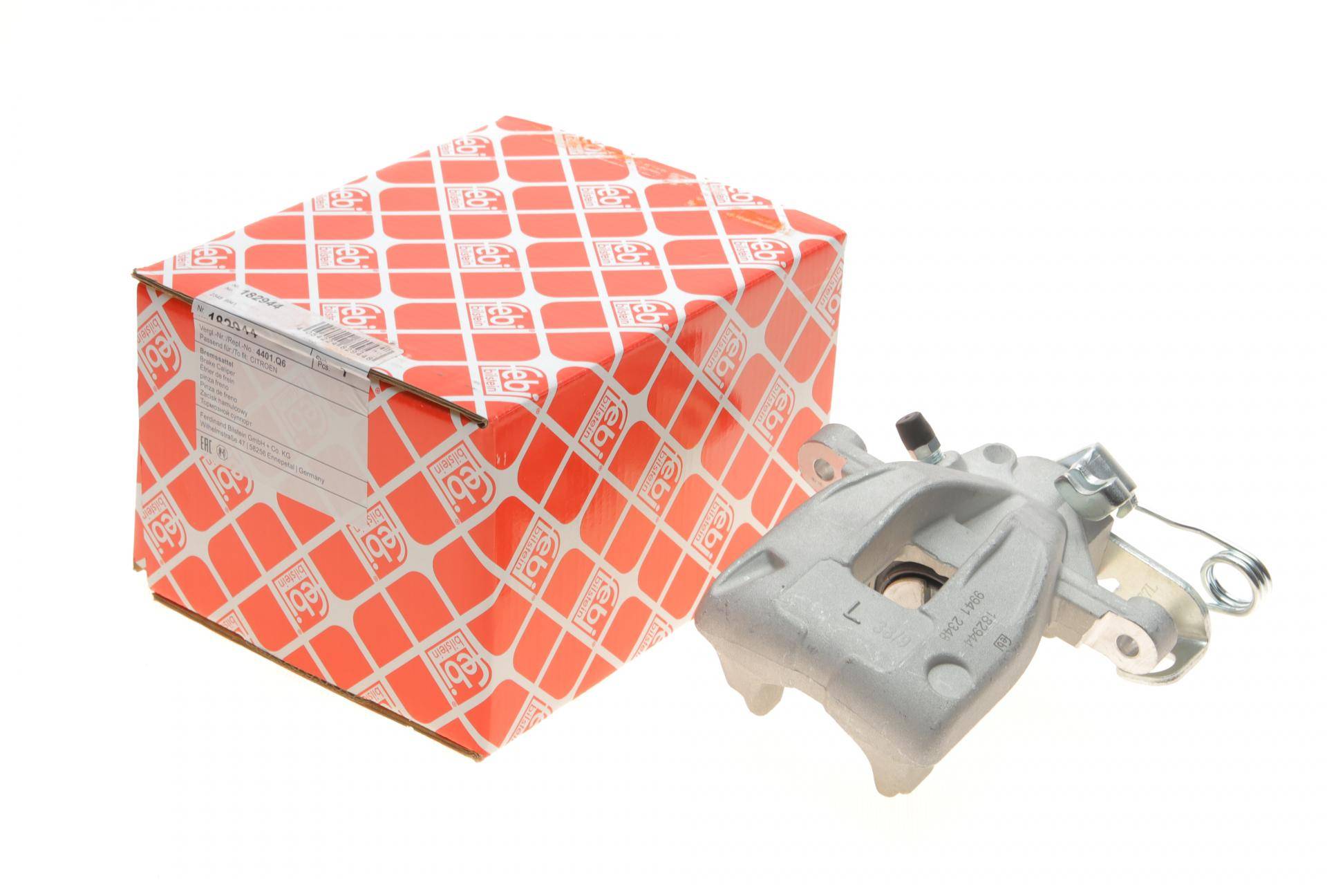 Супорт гальмівний (задній) (L) Citroen C4/Peugeot 307 00-12 (d=38mm)