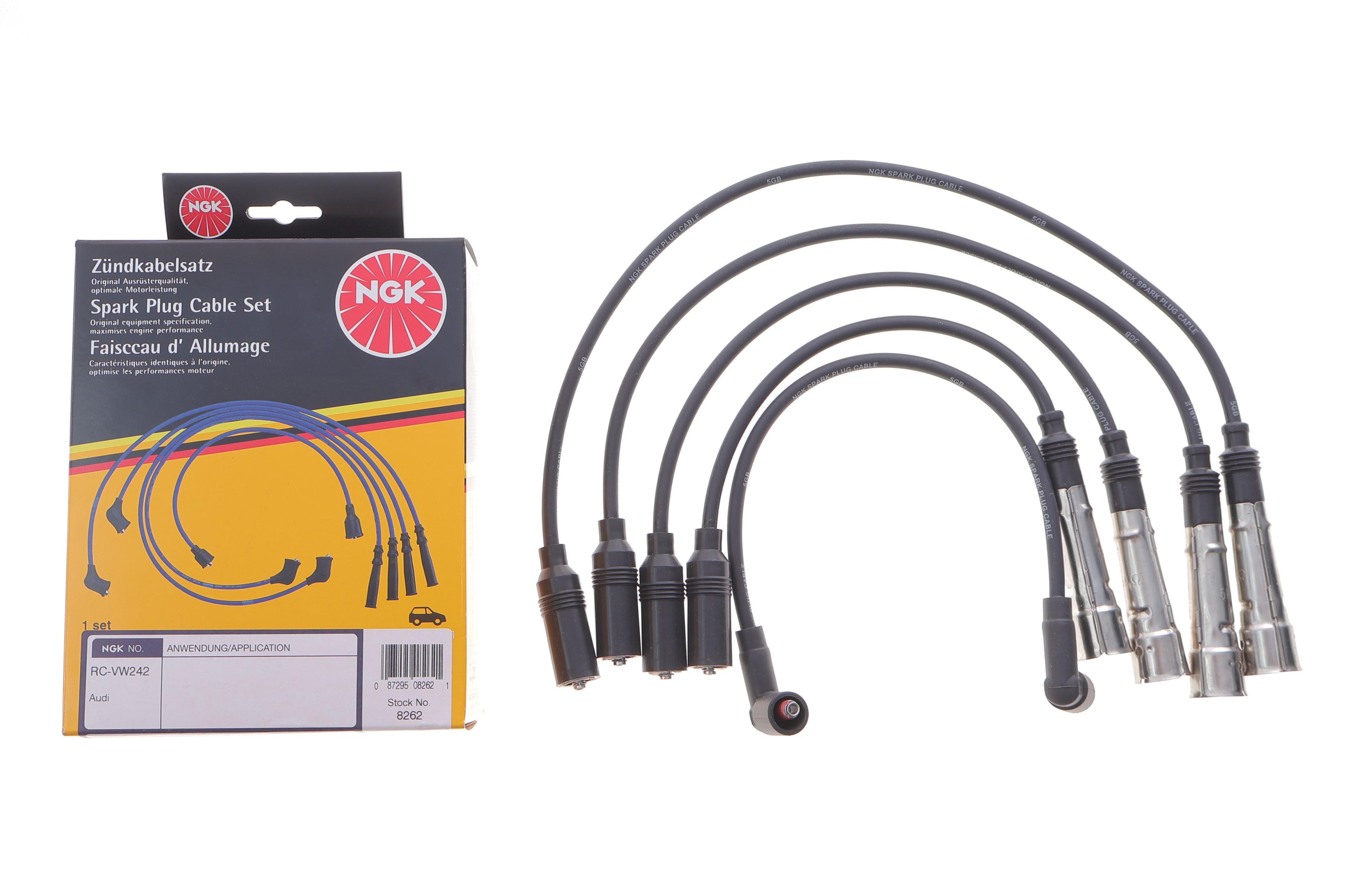 Провода зажигания VW Golf/Polo -97 (к-кт) (высоковольтные) (RC-VW242/02)