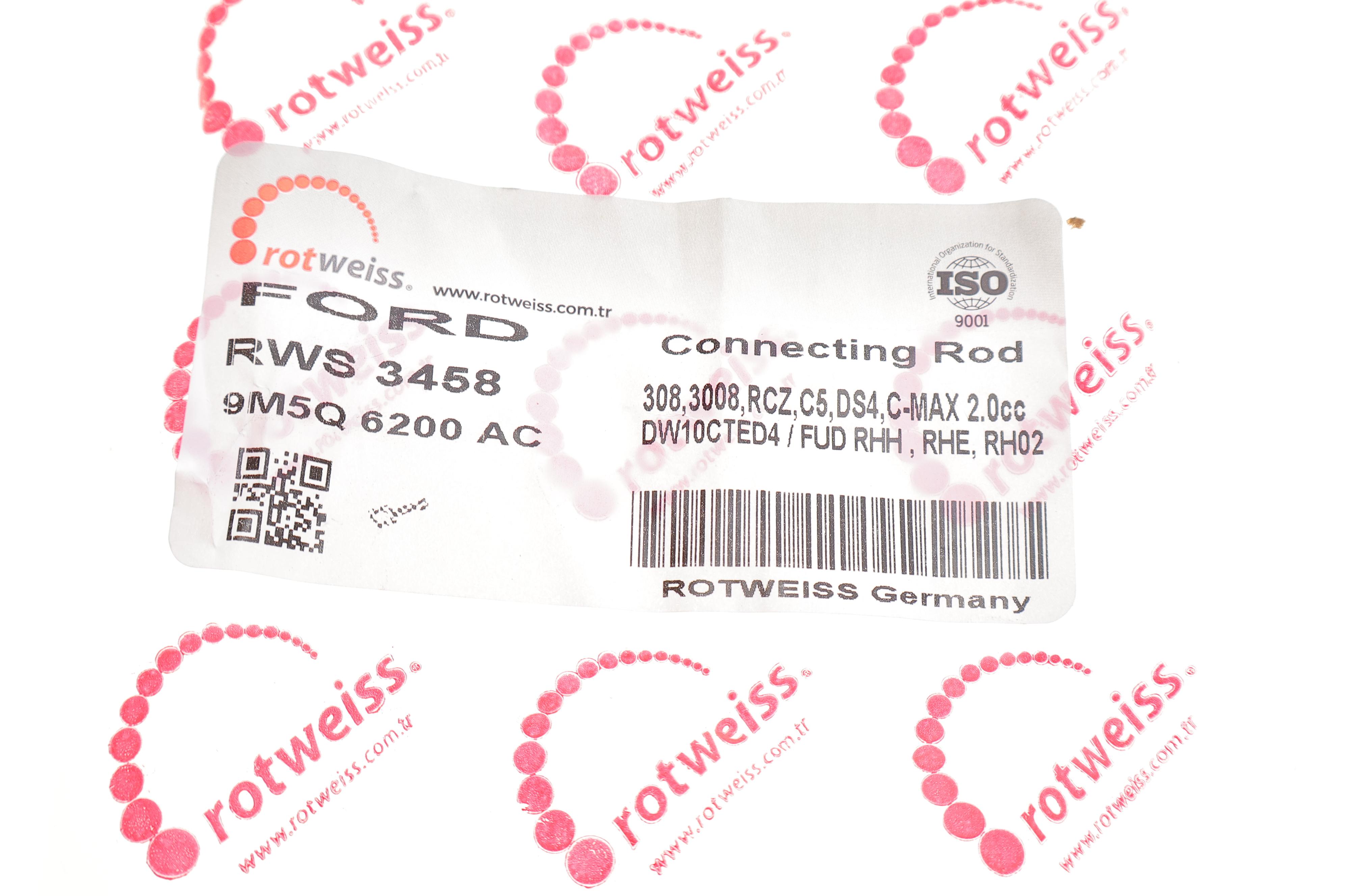 Шатун Ford Transit 2.0 TDCi/Citroen Berlingo/Peugeot Partner 2.0 HDi 08-