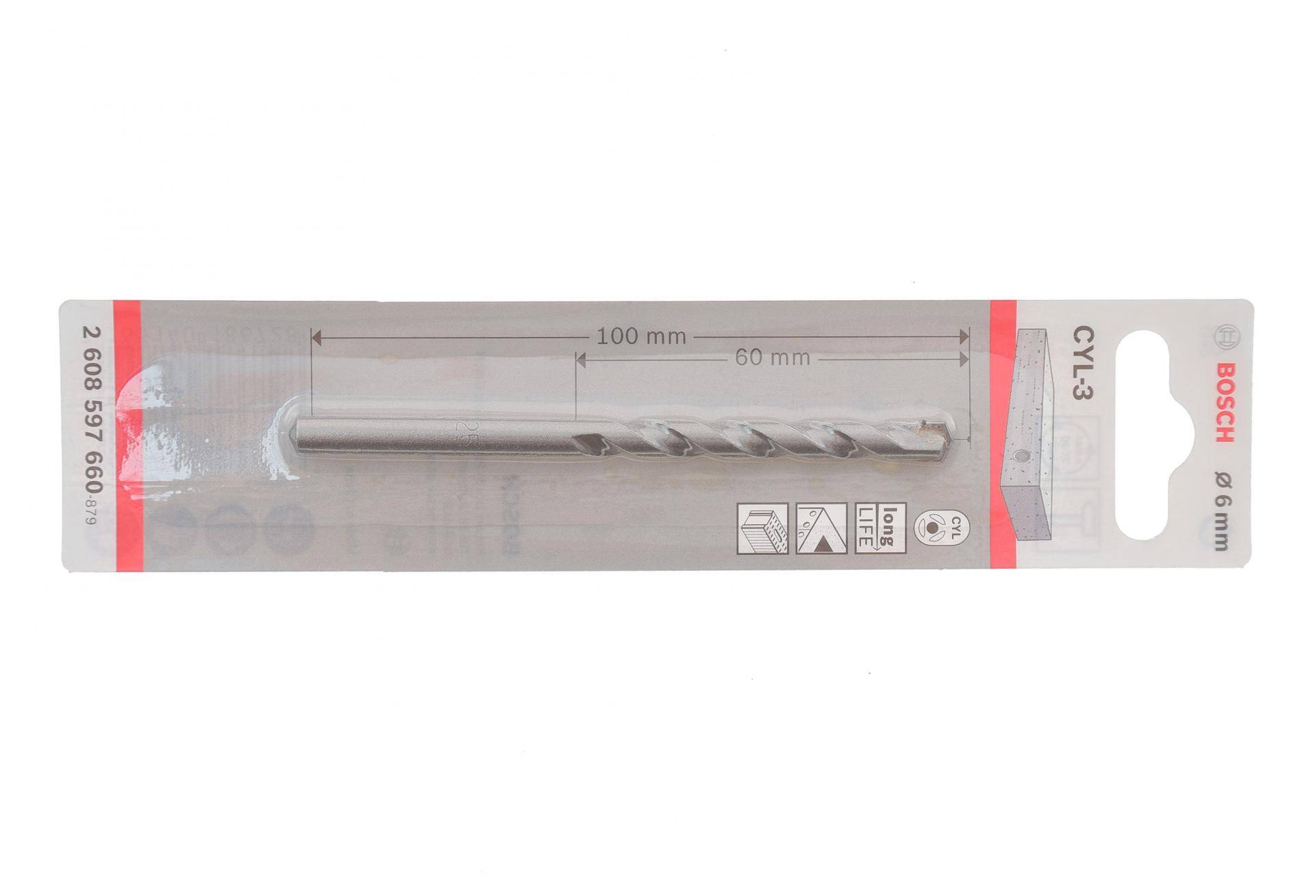 Свердло CYL-3 Ø5.5 мм по бетону