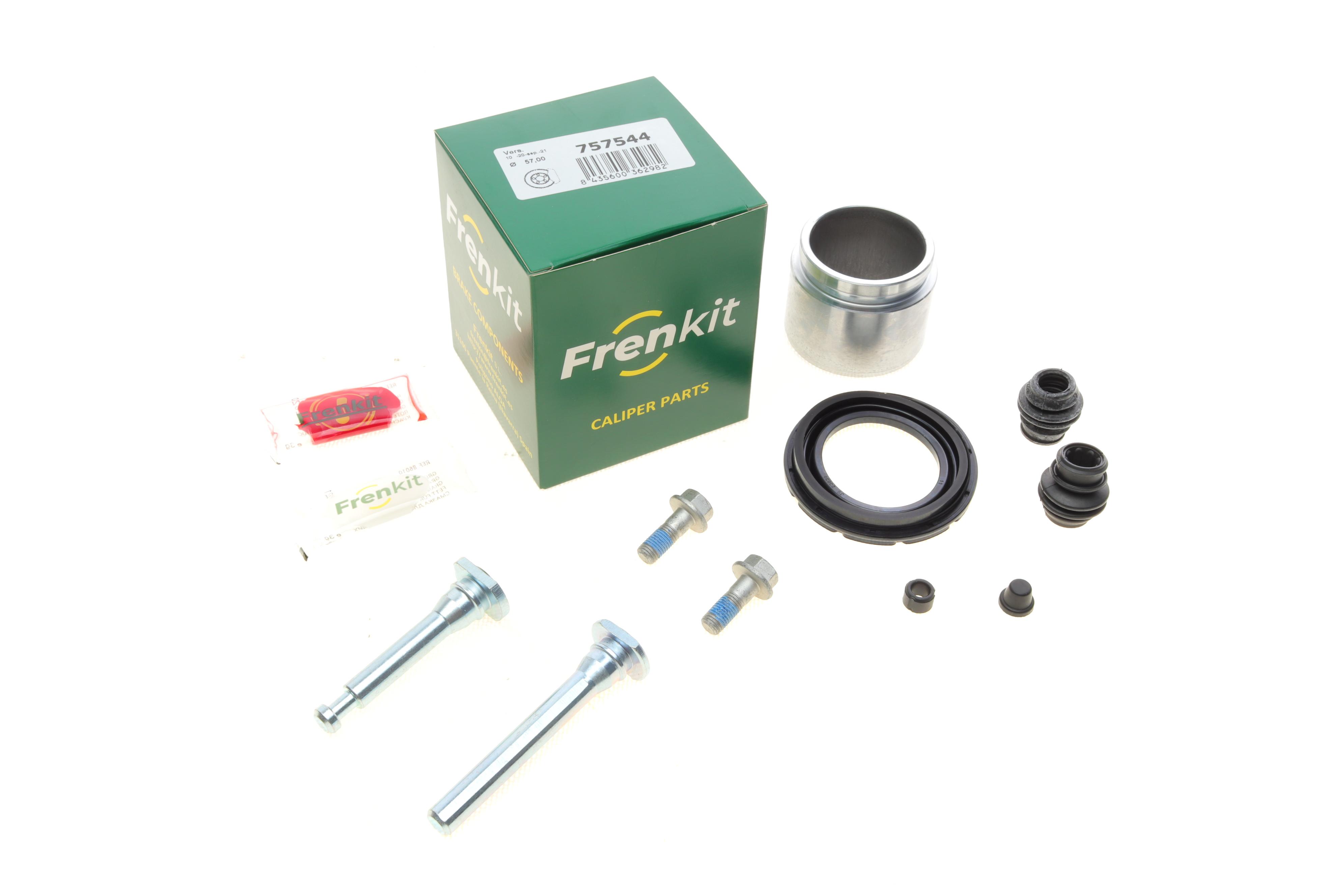 Ремкомплект суппорта (переднего) Suzuki SX4 16- (d=57mm)(Akeb)(+ поршень/направляющая)