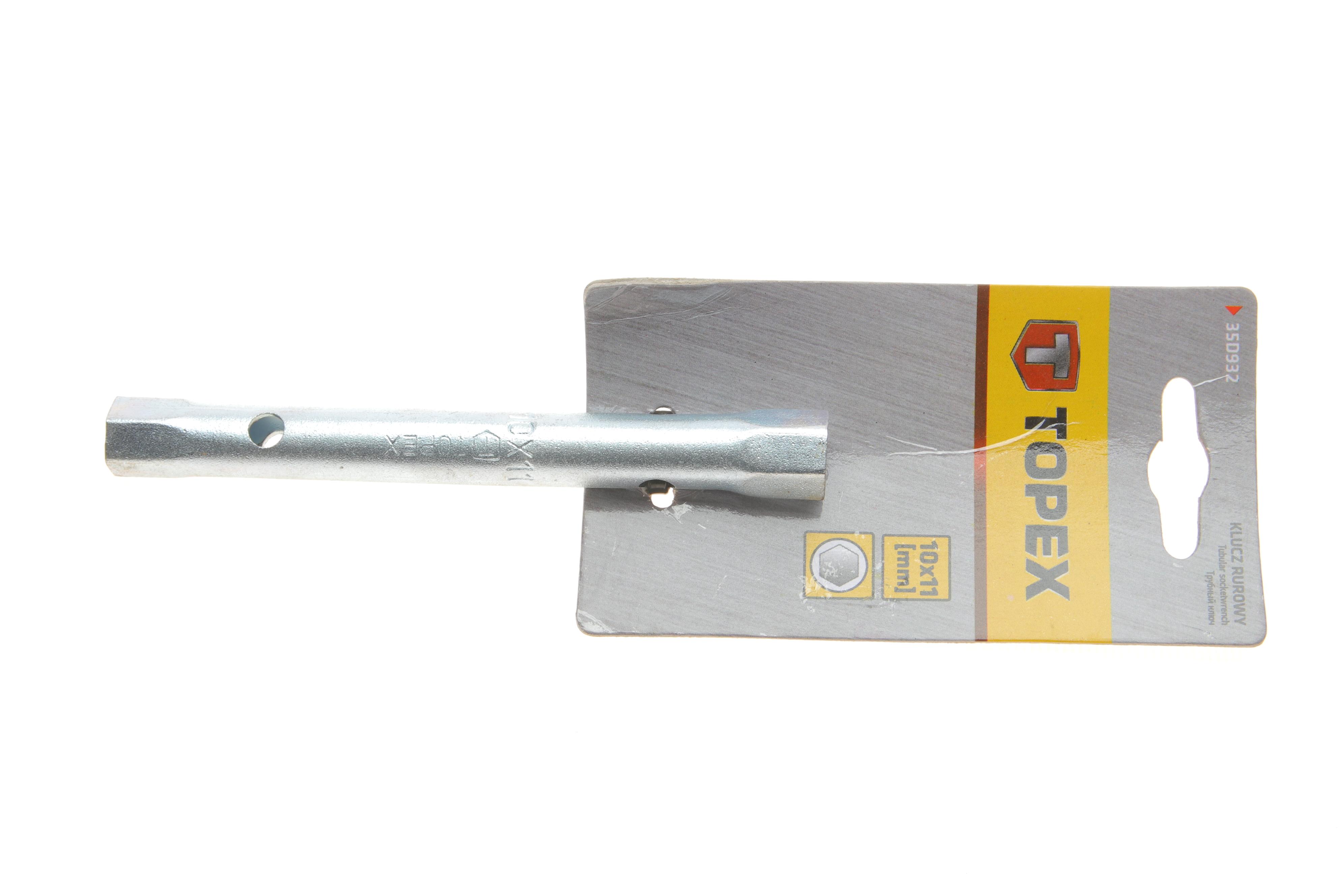 Ключ торцевий трубчастий 10x11 мм L-125 мм