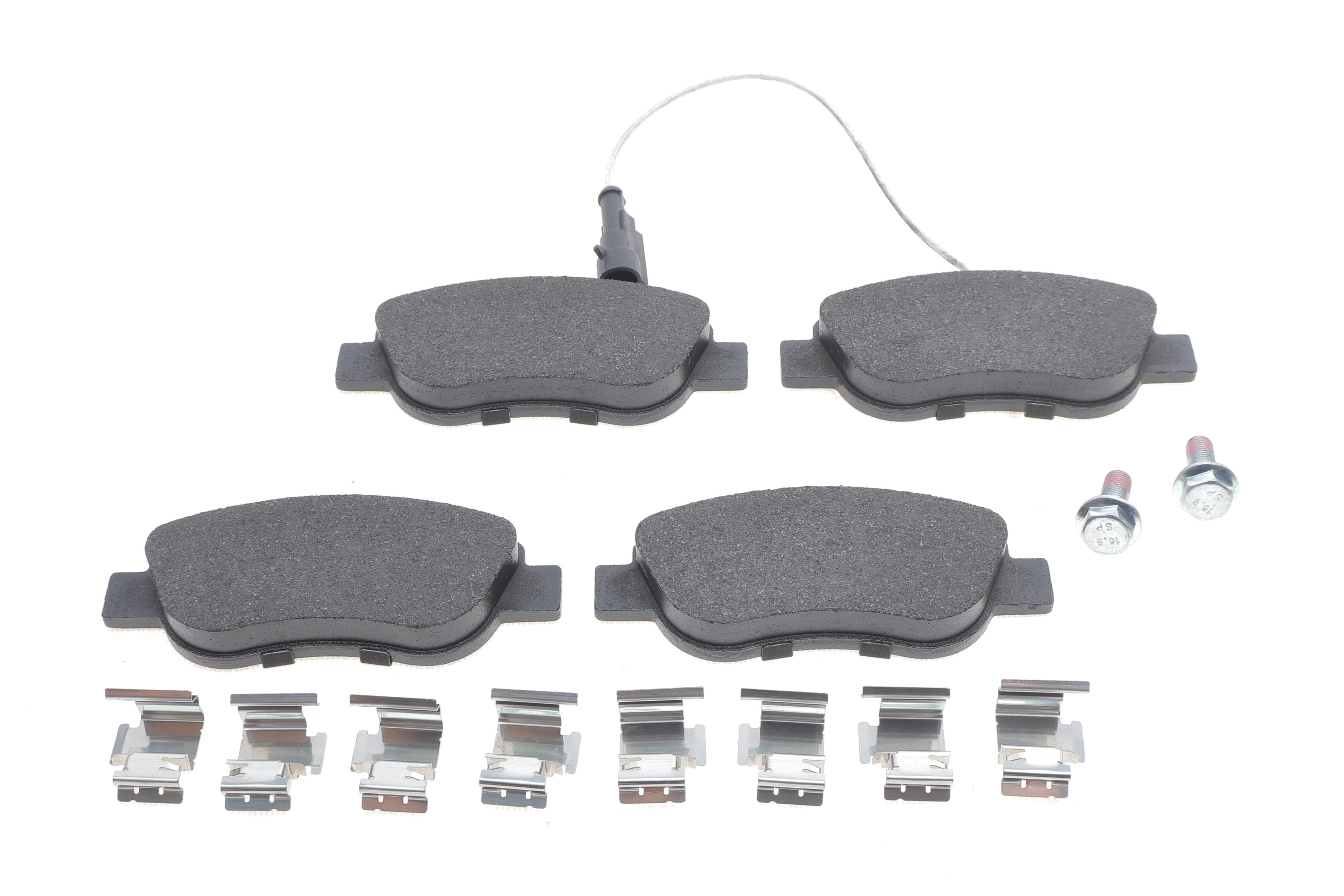 Колодки гальмівні (передні) Fiat Panda 03-/500/500C 07-/Ford Ka II 08-16 (+датчик)