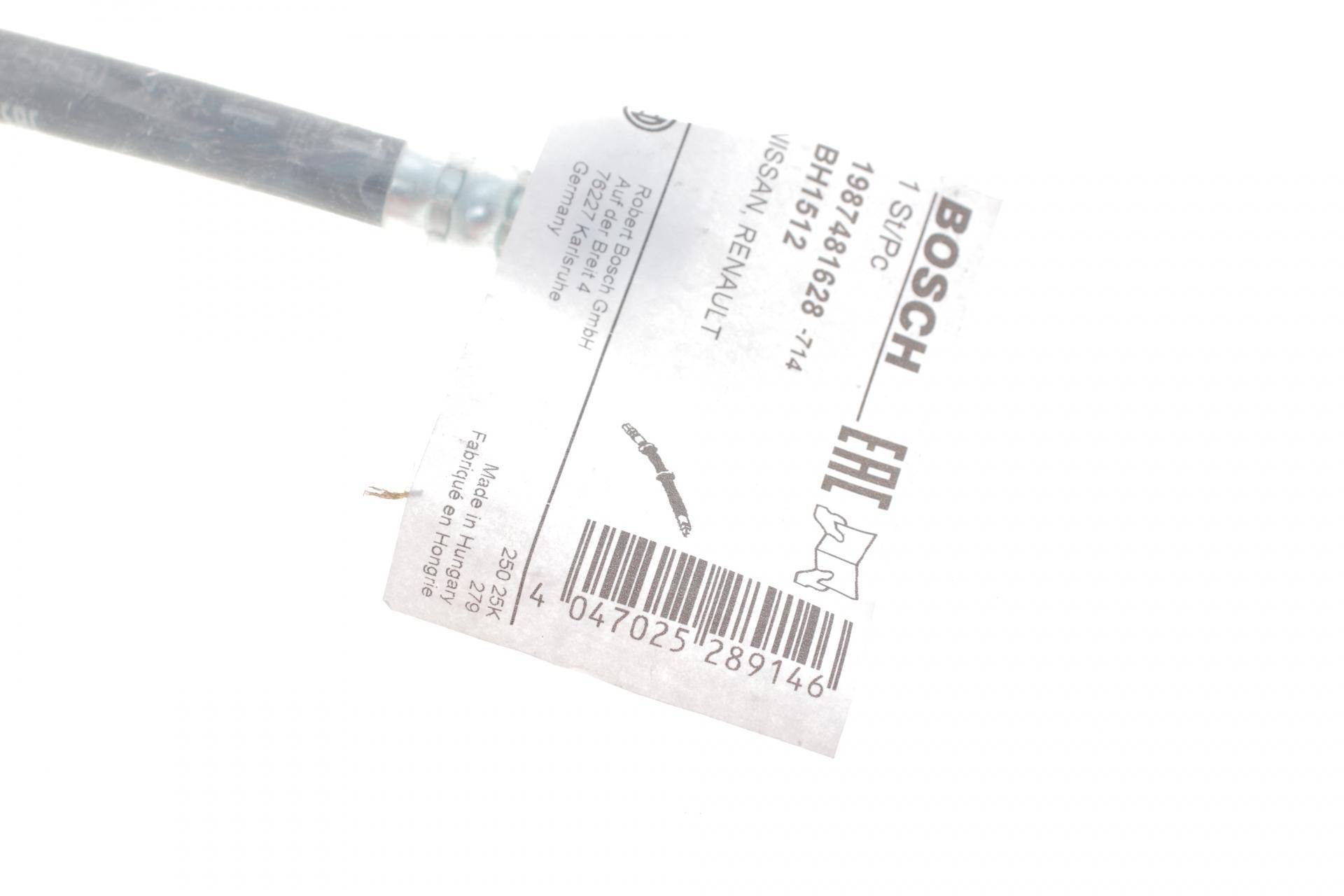 Шланг гальмівний (задній) Nissan X-Trail/Rogue/Renault Koleos 07- (L=191mm)