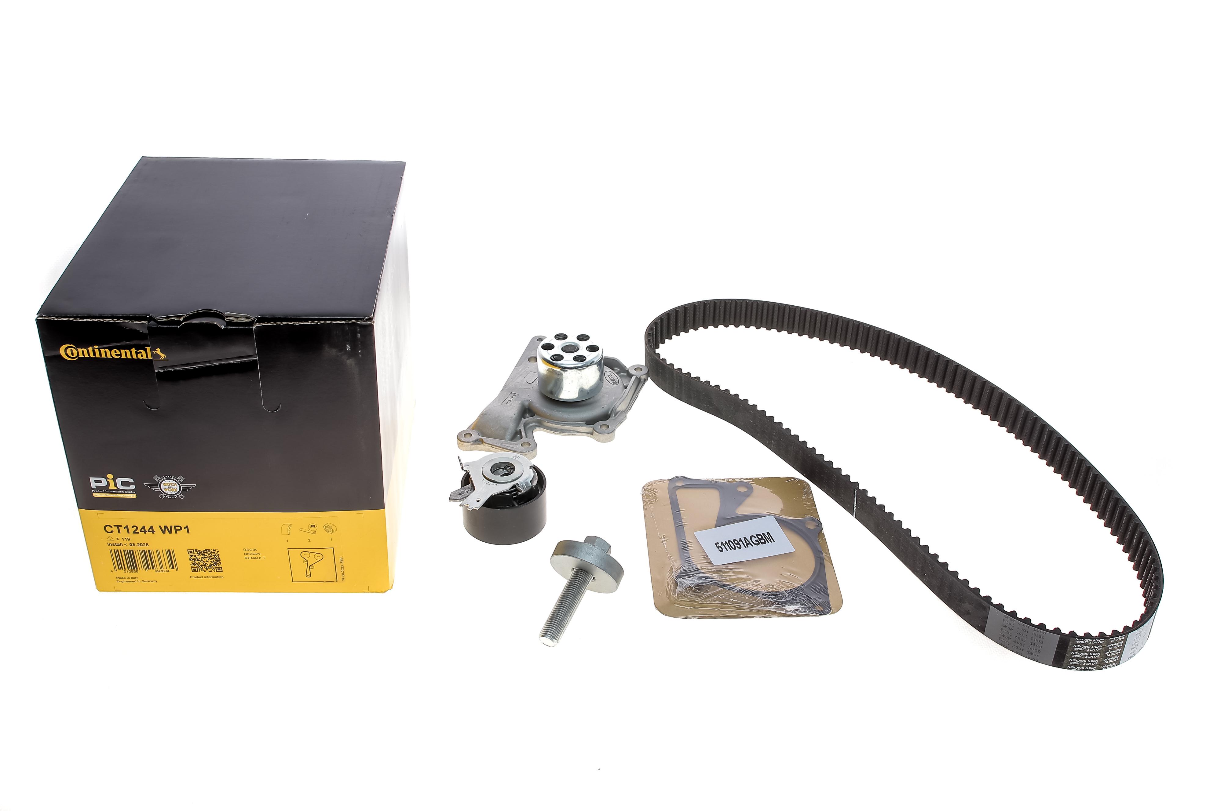 Комплект ГРМ + помпа Renault Kangoo/Megane 1.5Blue dCi 18-/Nissan Qashqai 1.5dCi 13- (27x119z)