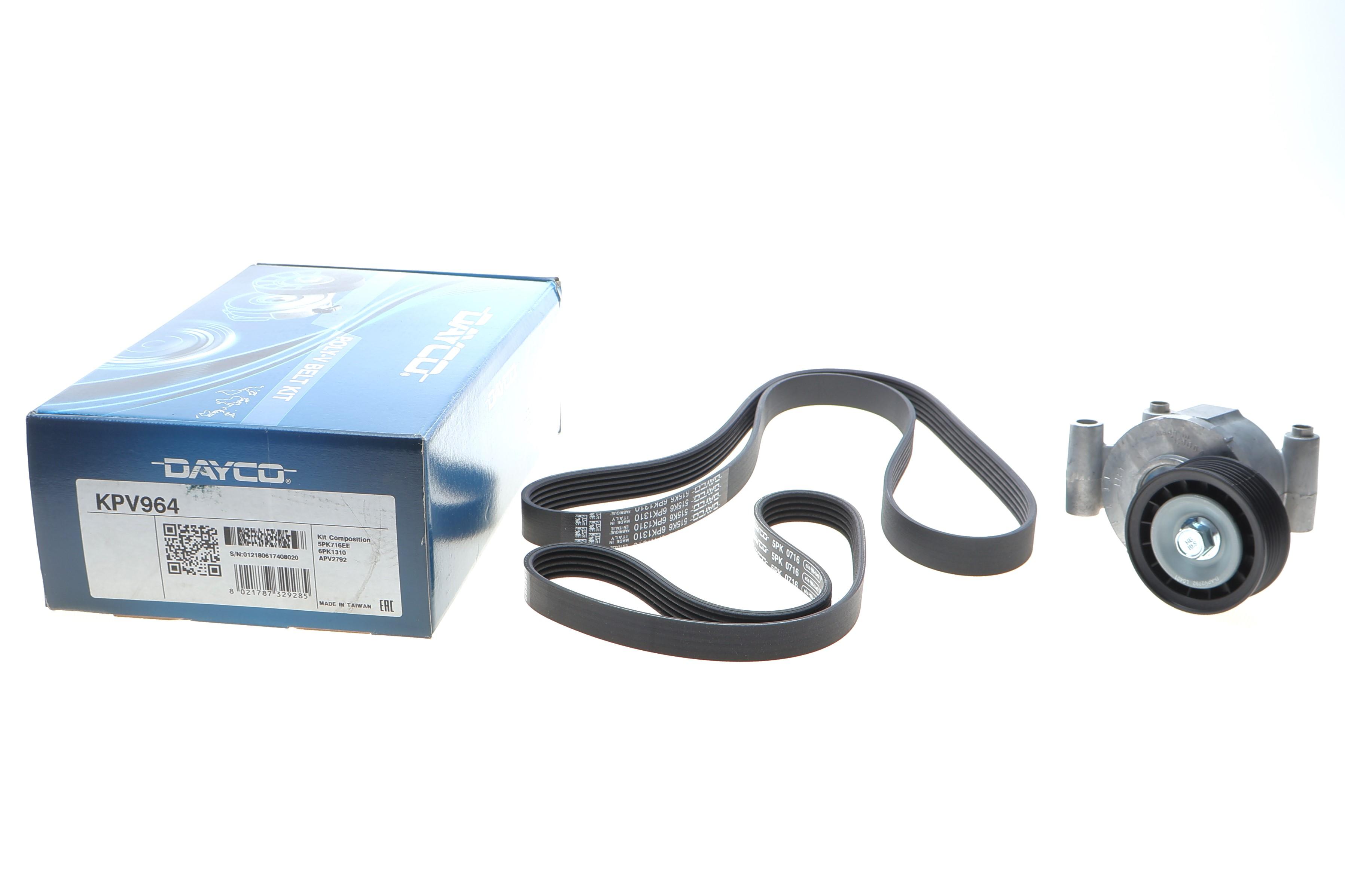 Комплект ременя генератора Mazda 3 2.0 09-14/5 1.8 05-10 (5PK716EE/6PK1310)