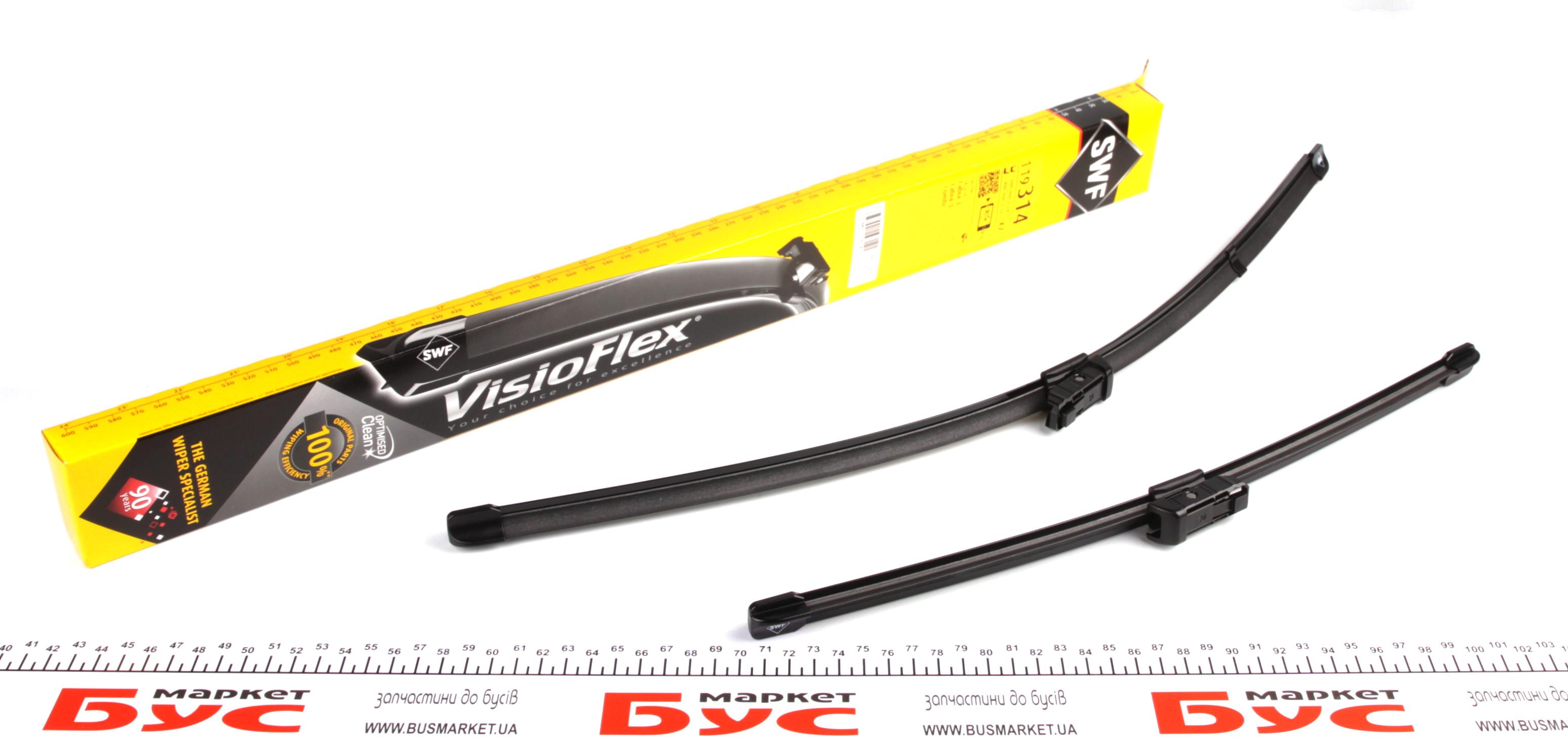 Щетки стеклоочистителя (600/400mm) Skoda Fabia14-