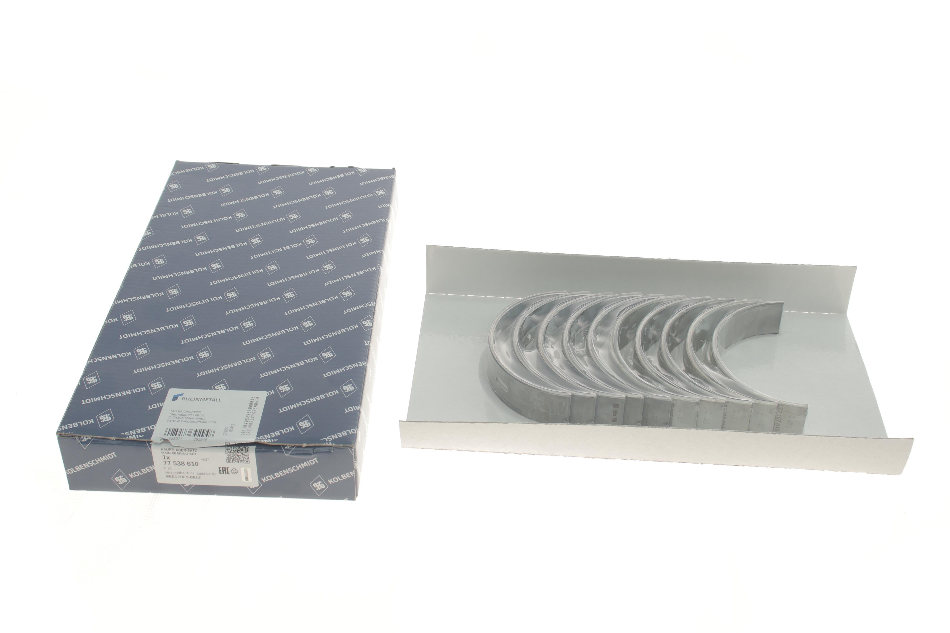 Вкладиші шатунні MB OM900/OM904/OM924 (+0.25)