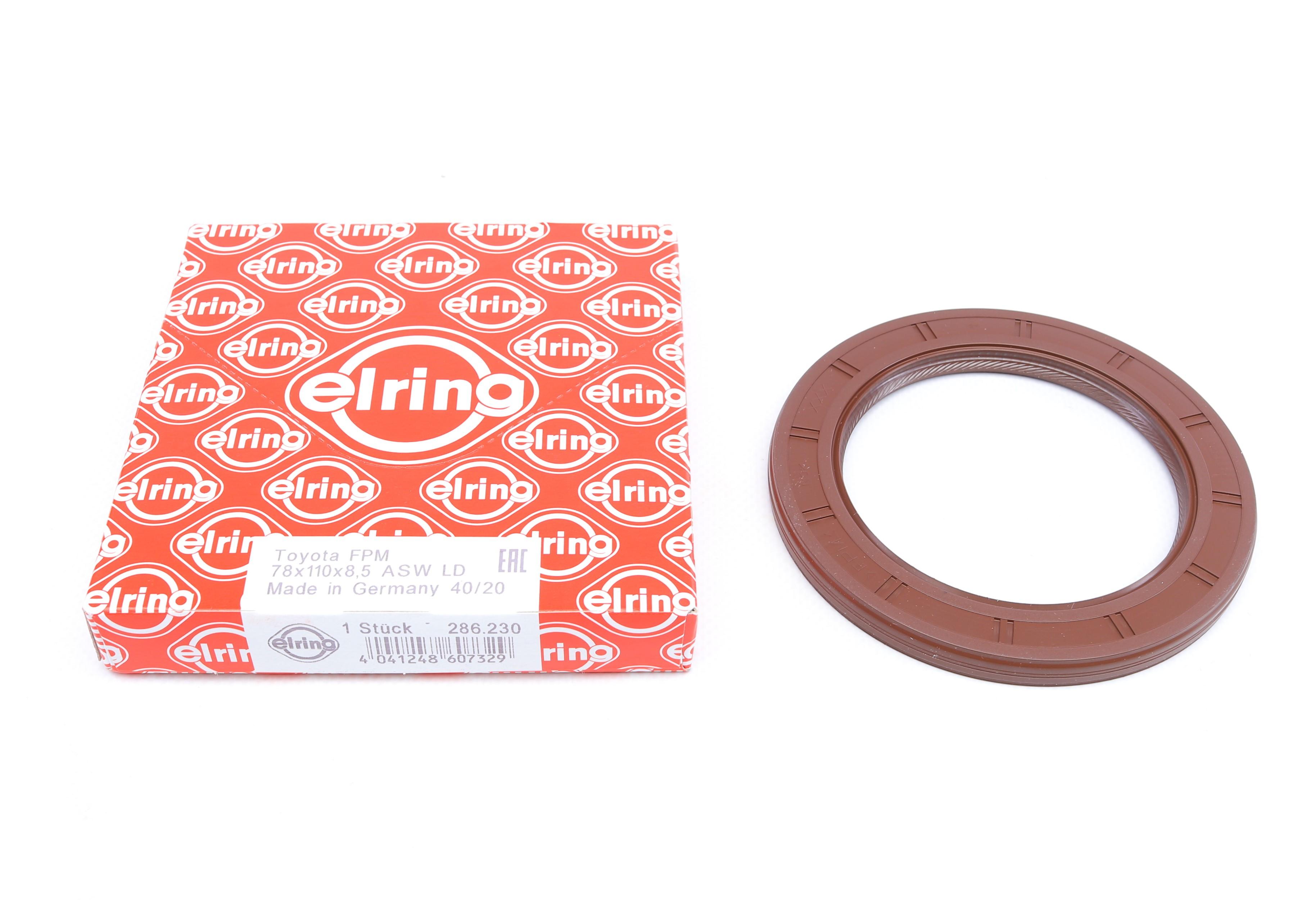 Сальник коленвала (задний) Toyota Prius/Corolla/Rav4 1.6-2.0 07- (78x110x8.5)