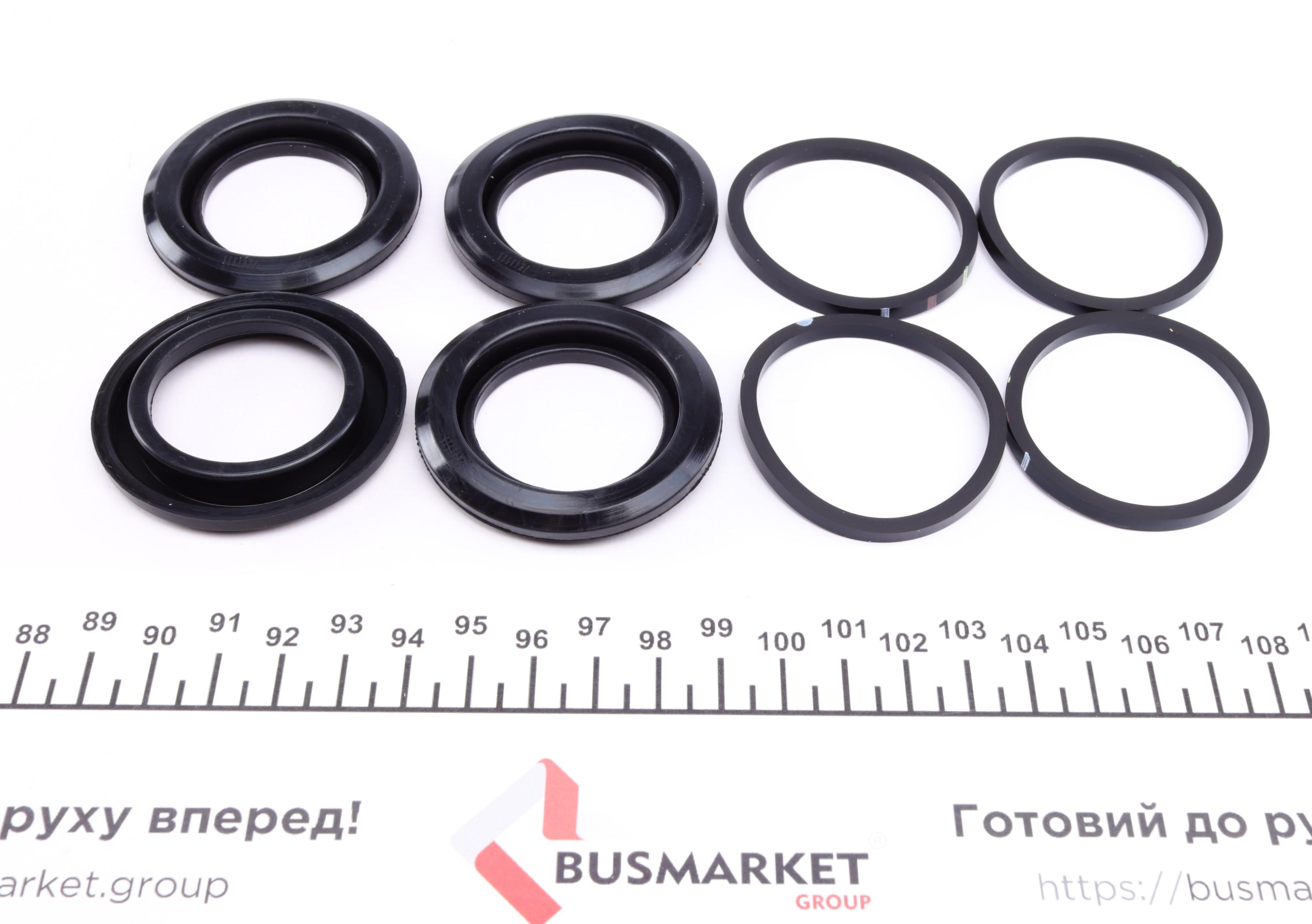 Ремкомплект супорта (переднього) Iveco Daily -99 (d=42mm) (+4 поршня) (Brembo)