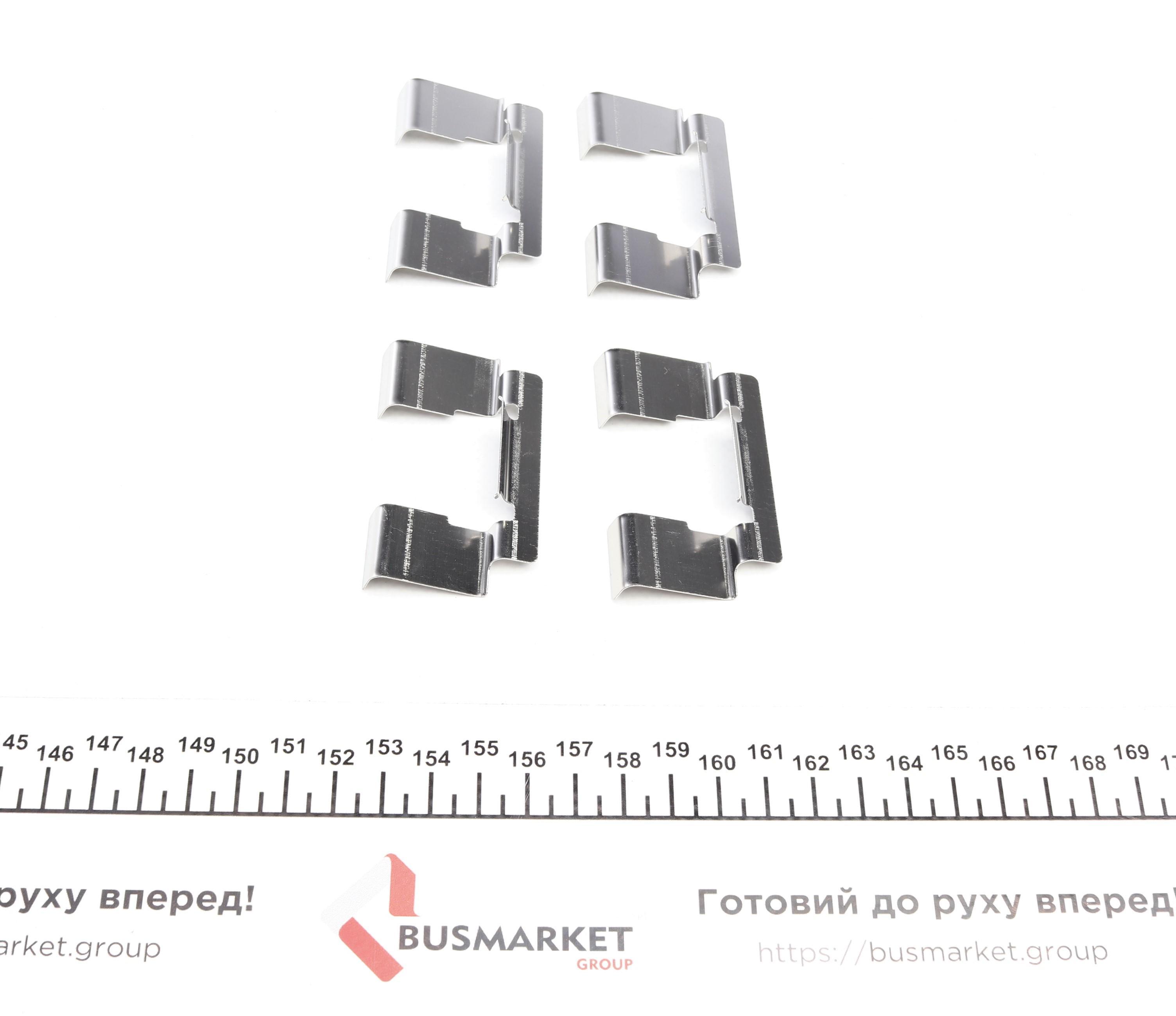 Планка супорта (переднього) прижимна (к-кт) Nissan Almera/Primera 96-