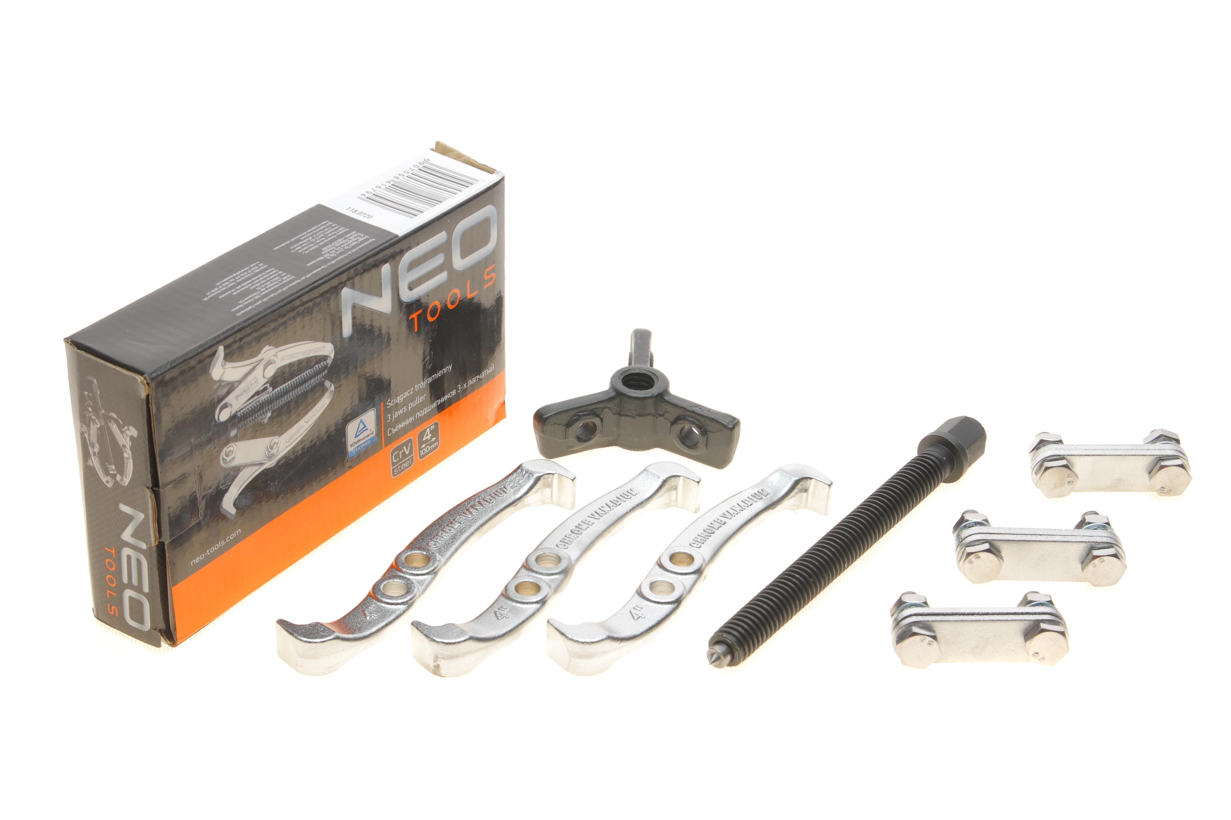 Знімач підшипників 3-лапий 60-100mm