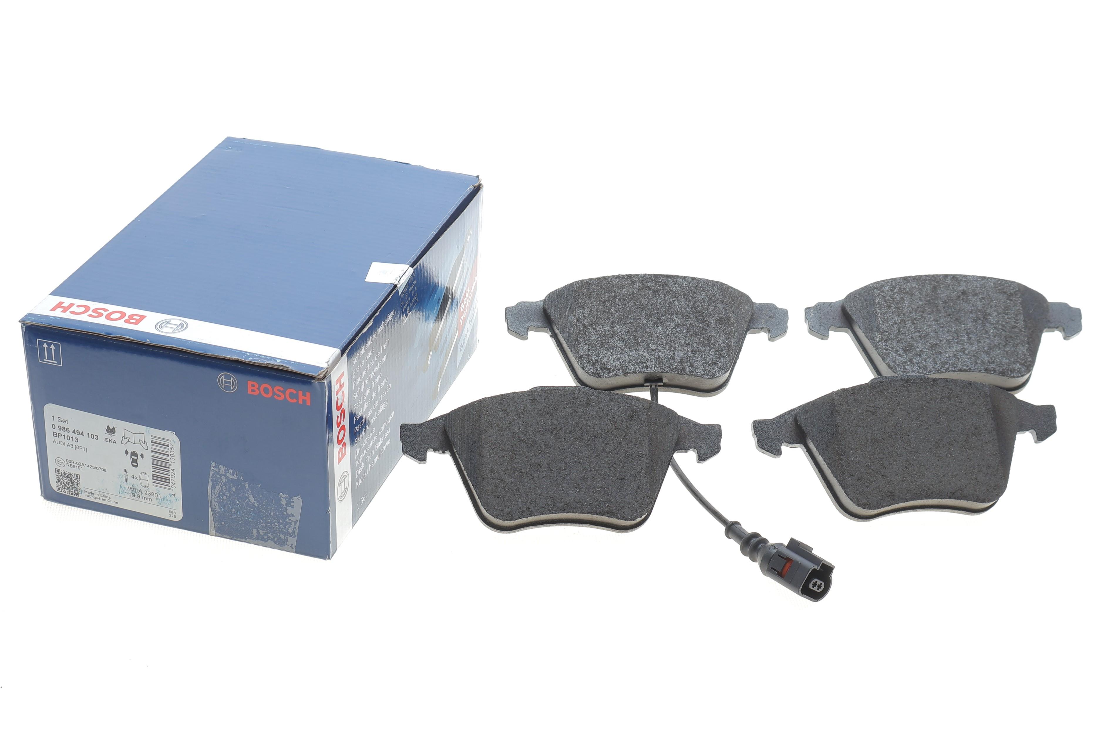 Колодки гальмівні (передні) Audi A3/Seat Leon/Skoda SuperB/VW Golf/Passat 03-15