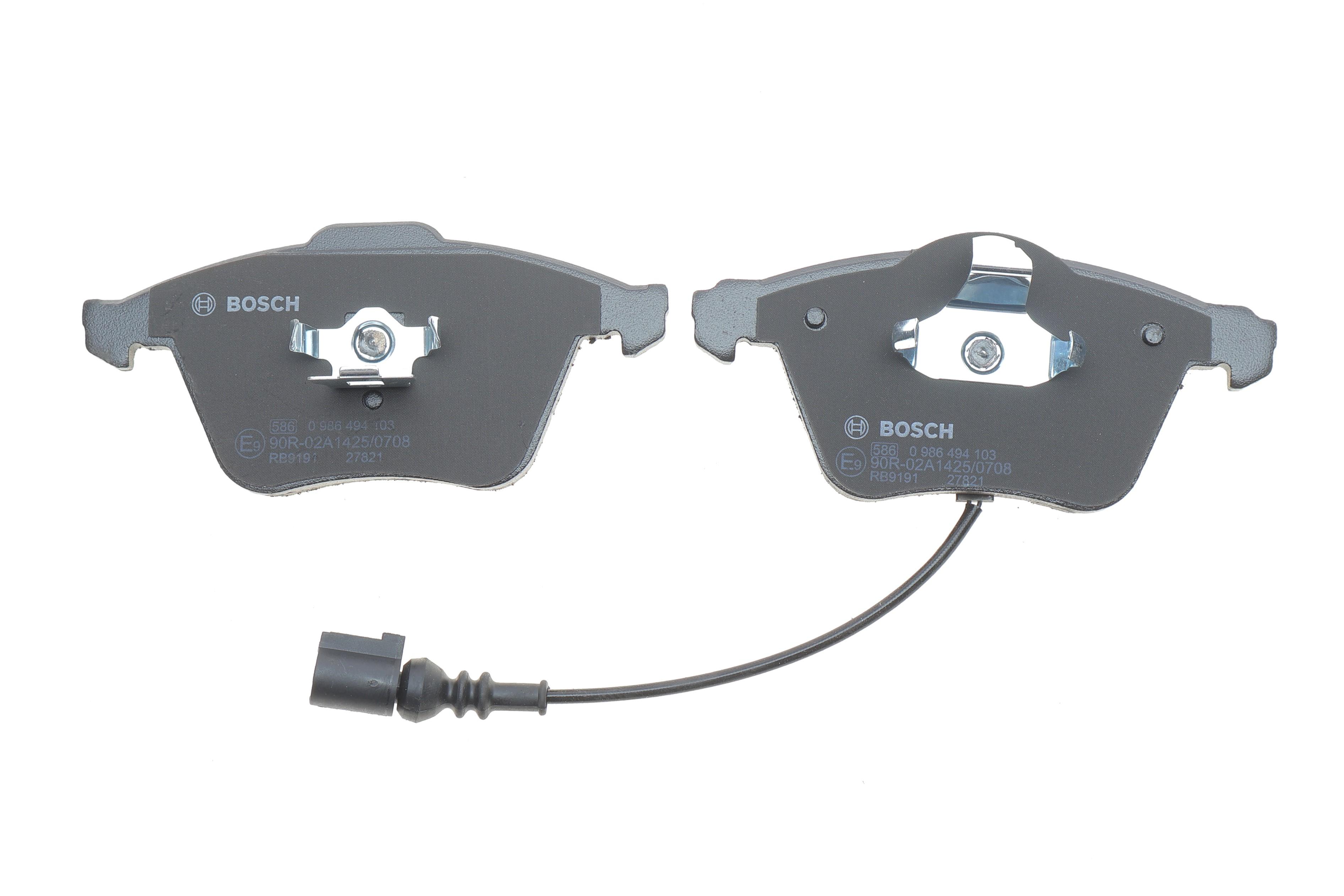 Колодки гальмівні (передні) Audi A3/Seat Leon/Skoda SuperB/VW Golf/Passat 03-15