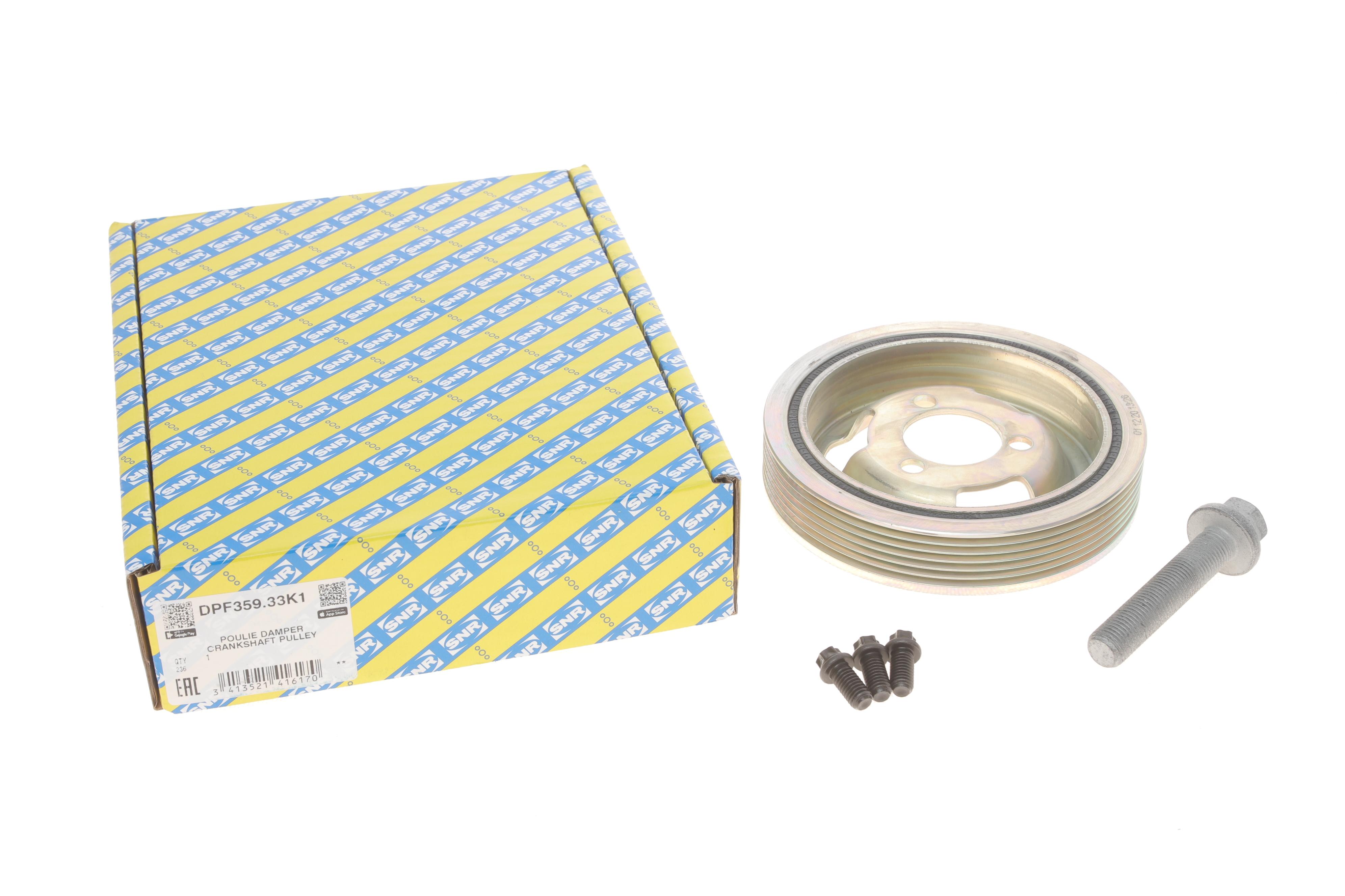 Шкив коленвала Citroen Berlingo/Peugeot Partner 1.6 VTI 10-