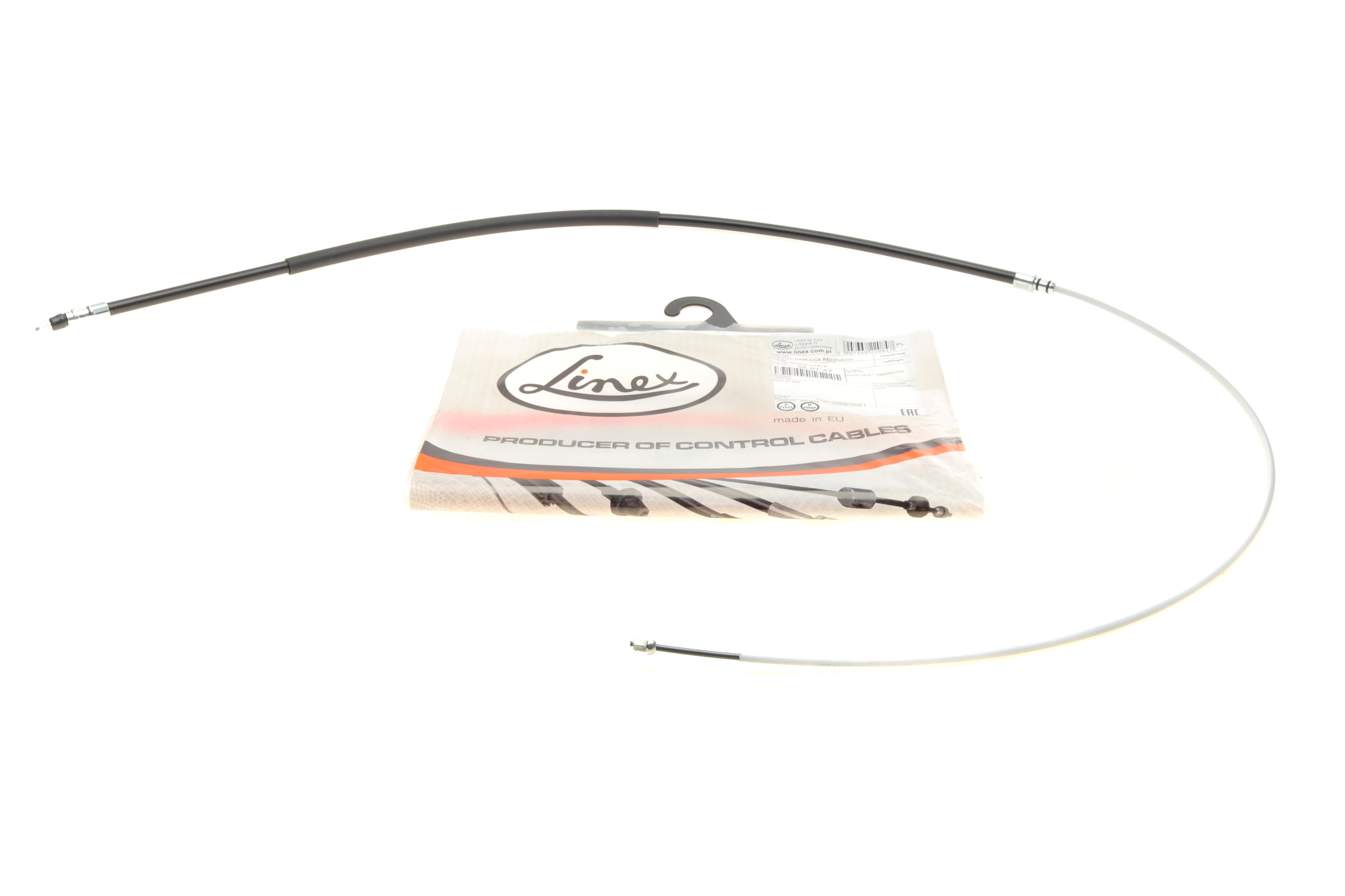 Трос ручника (задній) BMW X1 (E84) 09-15 (1560/770mm) N20/N46/N47/N52