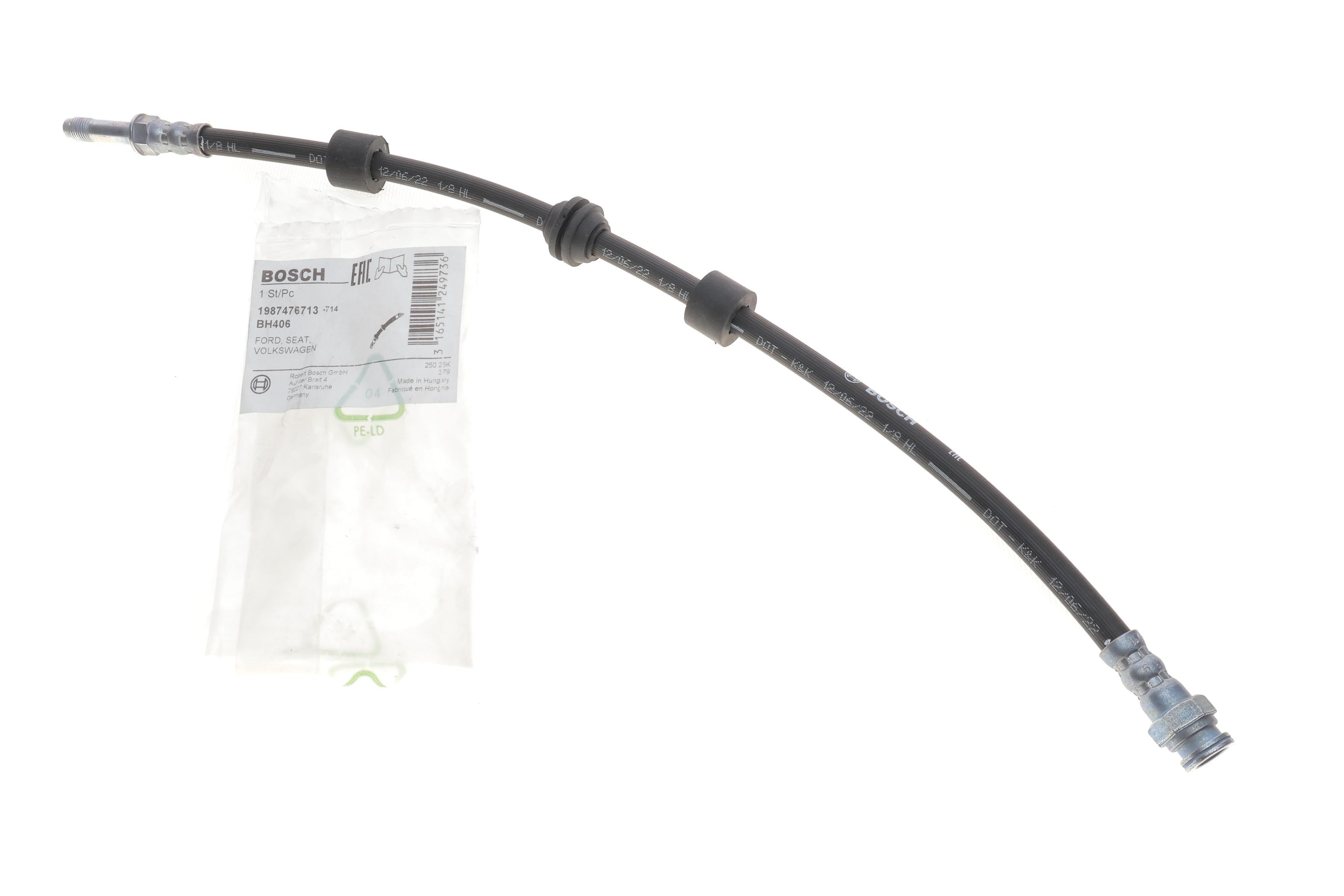 Шланг гальмівний (передній) Ford Galaxy/VW Sharan 95-10 (L=455mm)