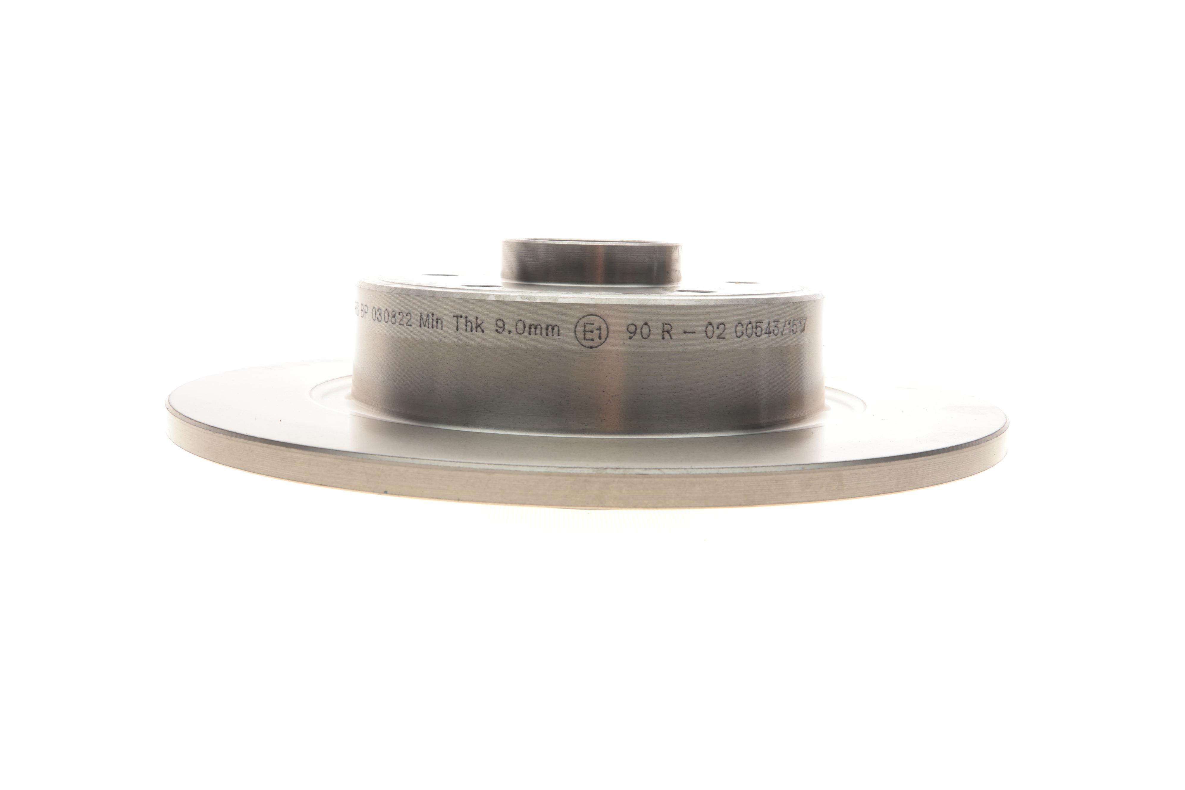 Диск гальмівний (задній) Renault Scenic/Megane 2.0dCi 05- (270x10) (з підшипником) (+ABS)