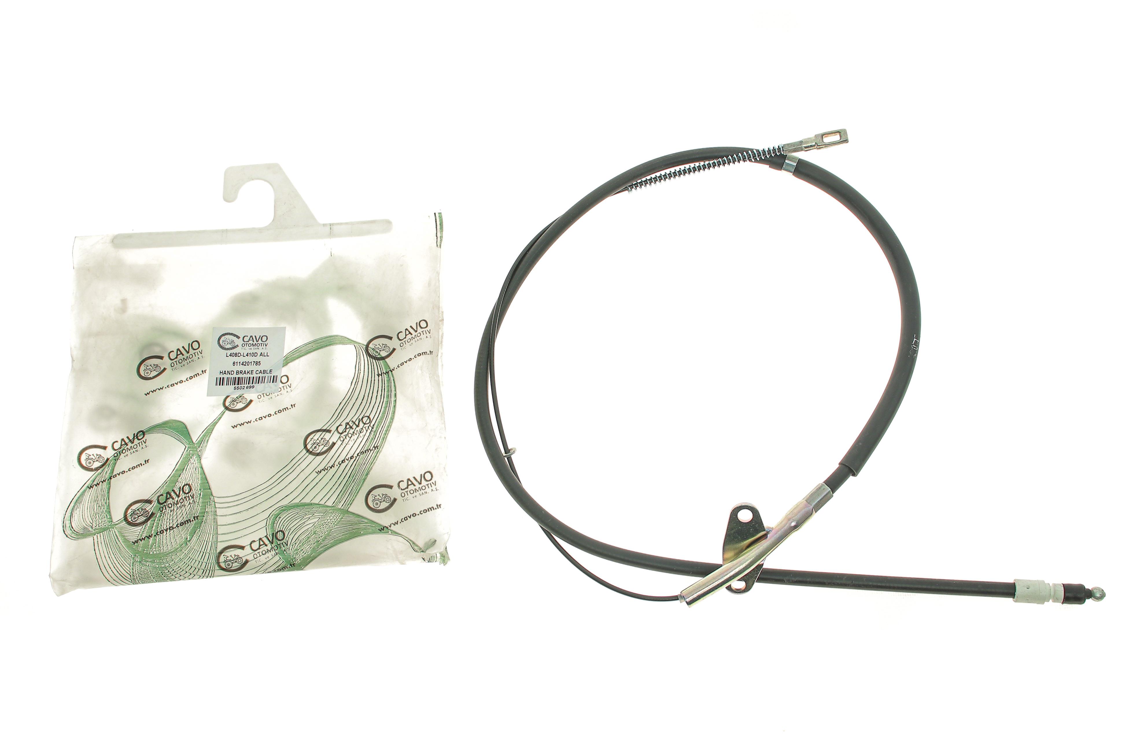 Трос ручника (задній) (R) MB 407-410 (1744/1019 мм)