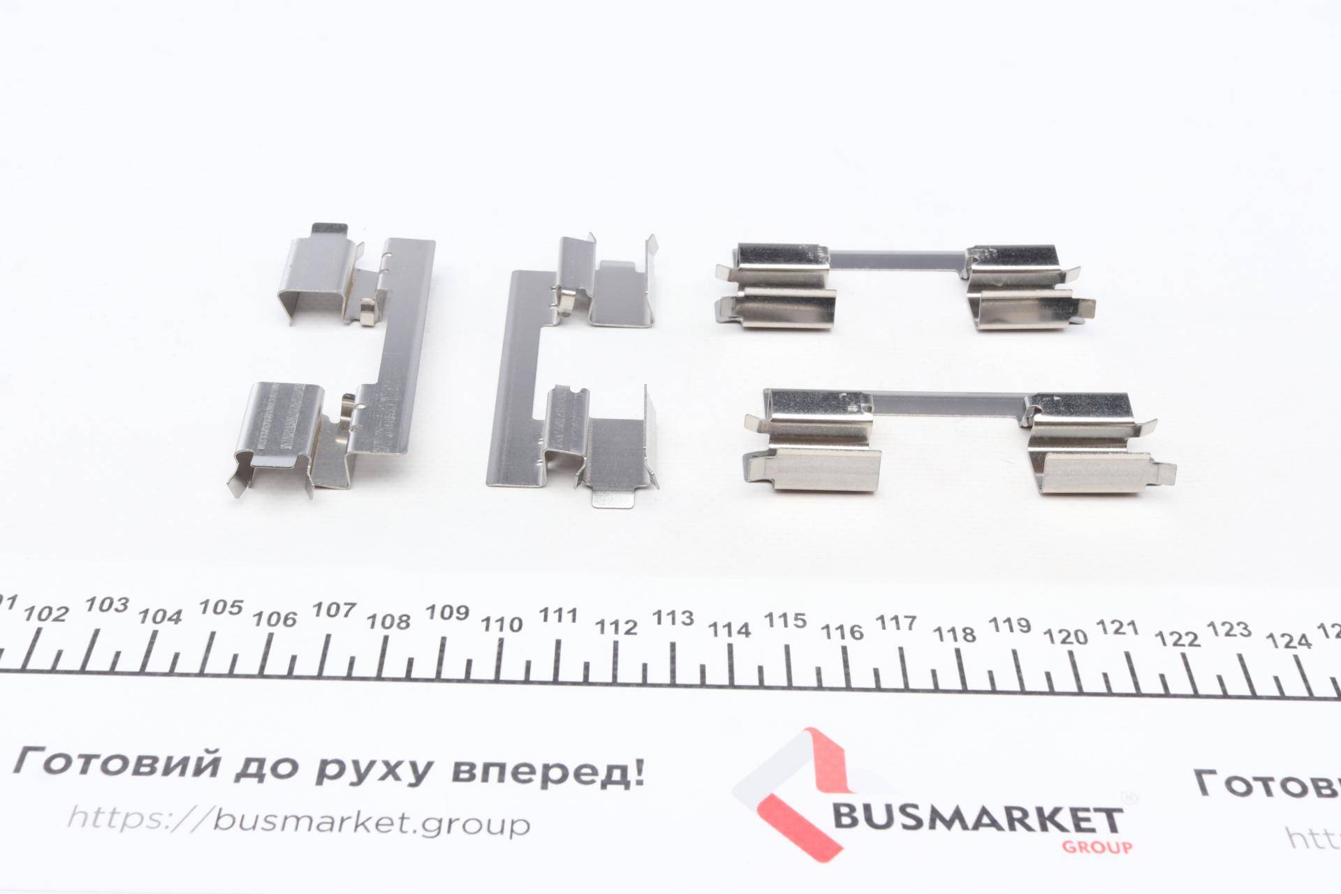 Планка супорта (переднього) прижимна (к-кт) Renault Kangoo 1.2-1.6 08- (Lucas)