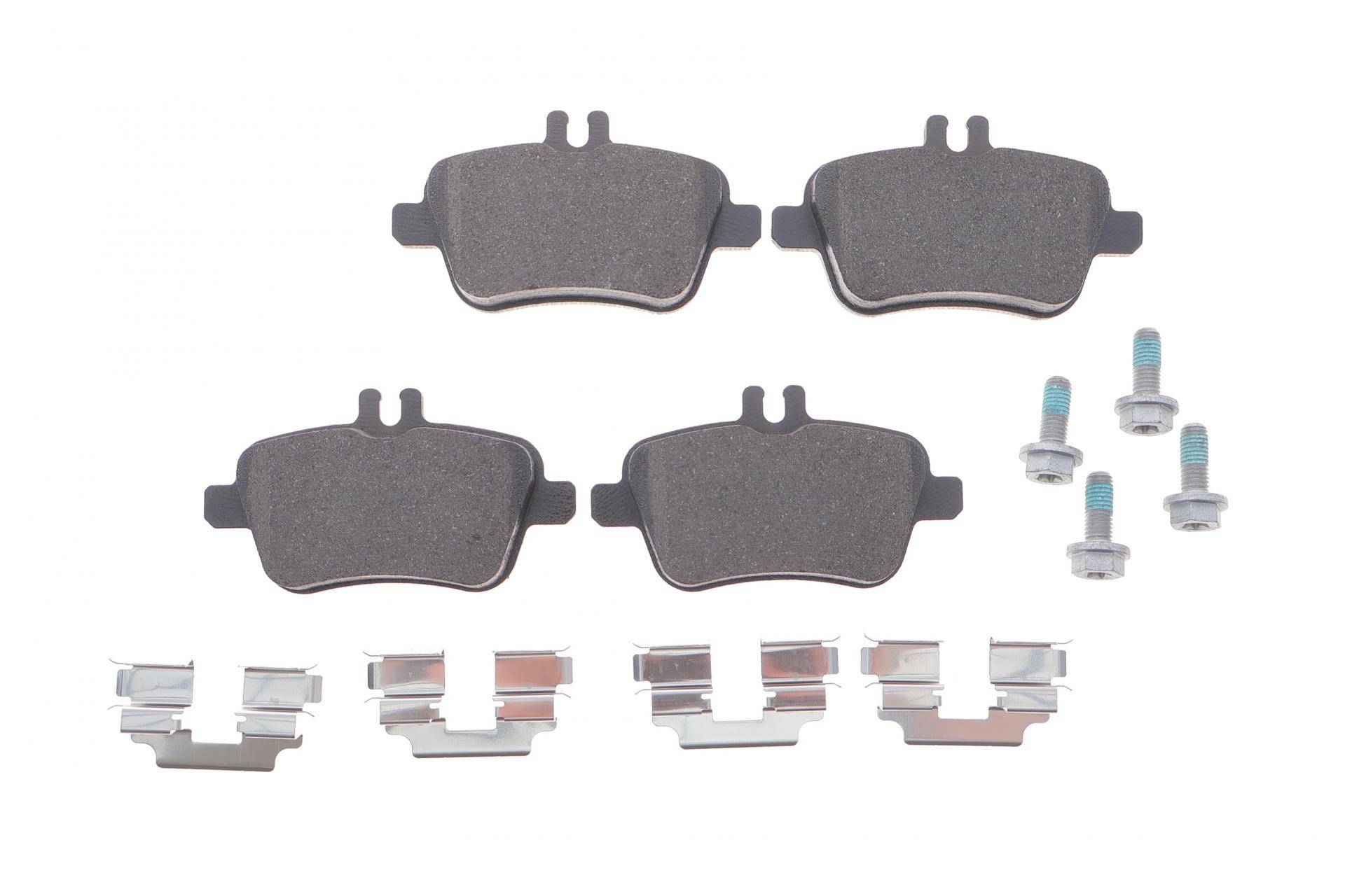 Колодки гальмівні (задні) MB A-class (W176)/B-class (W246) 11- (TRW) Q+