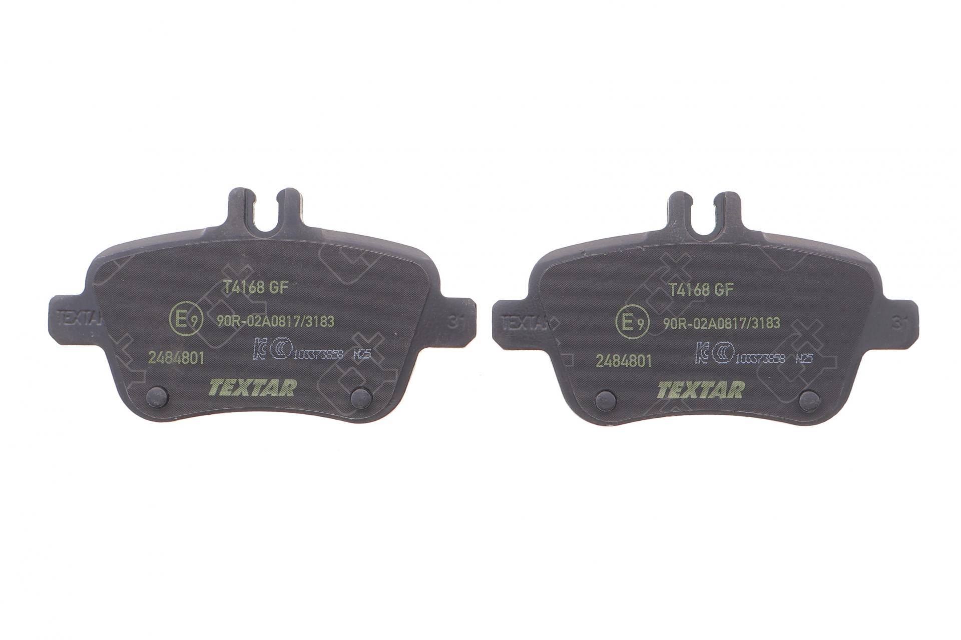 Колодки гальмівні (задні) MB A-class (W176)/B-class (W246) 11- (TRW) Q+