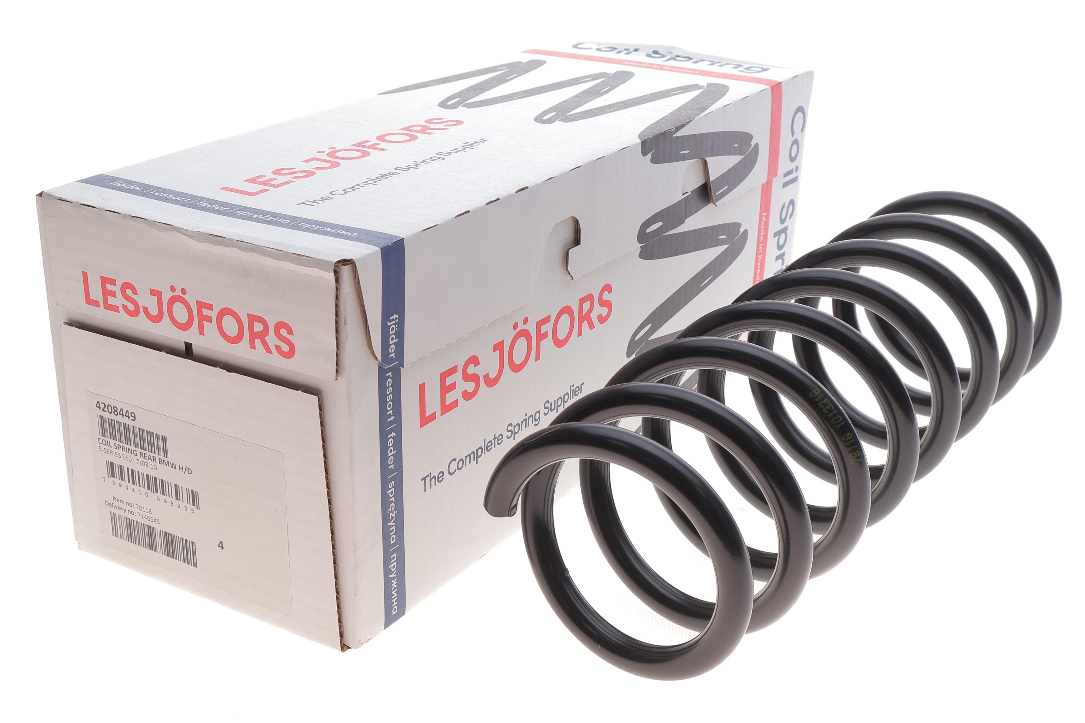 Пружина (задня) BMW 5 (E60) 520d/i/523i/525d/i/530d/i/535d/i/540i/545i (HD)/525-530xd 03-10 (седан)