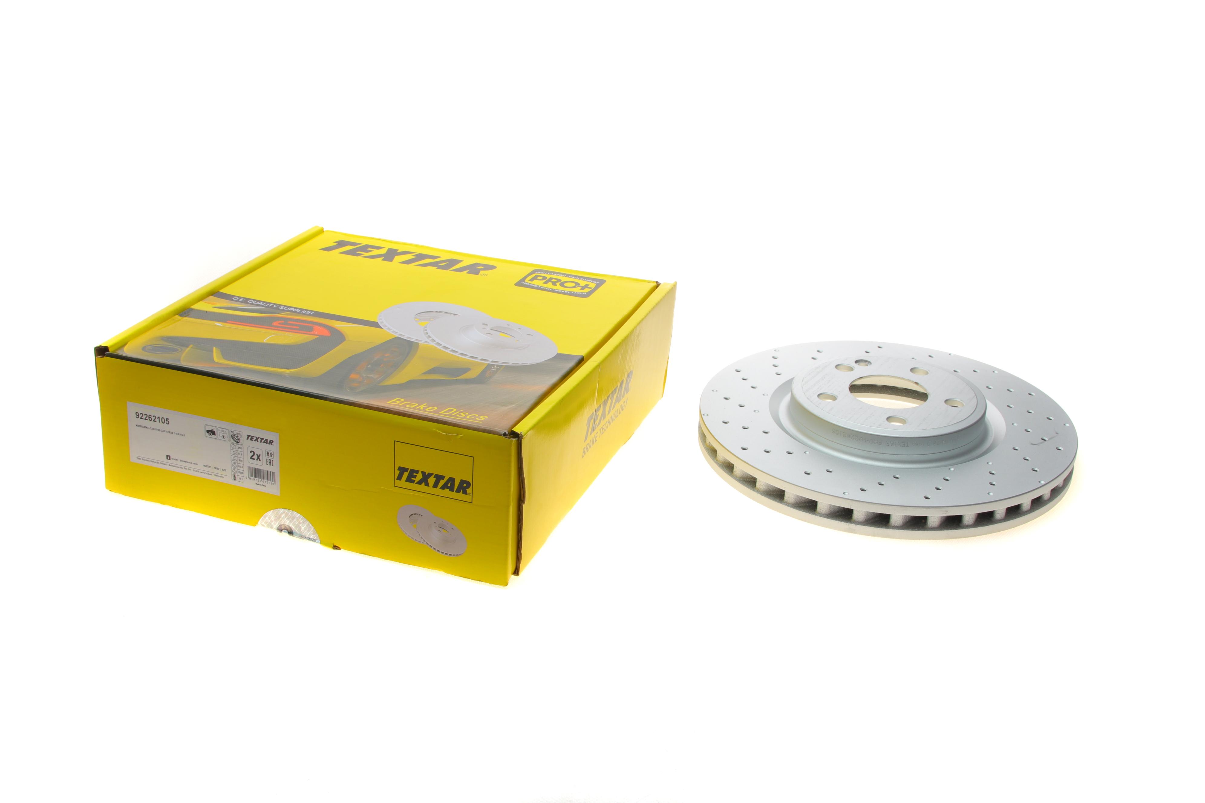 Диск тормозной (передний) MB A-class (W176)/B-class (W246/W242) 11- (320х30) PRO+ (вентилируемый)