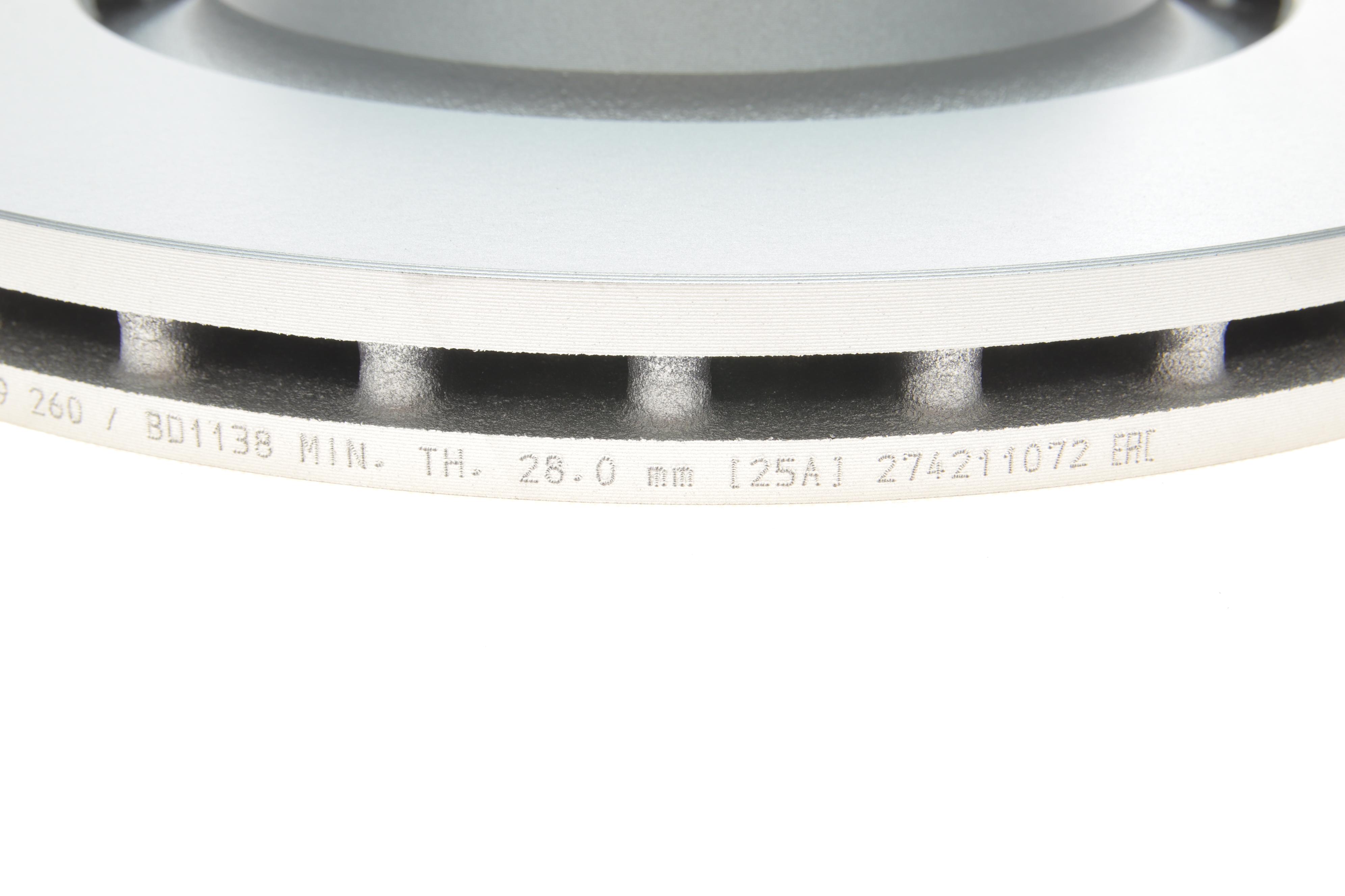 Диск гальмівний (передній) Audi A6 04-11 (347х30) (з покриттям) (вент.)