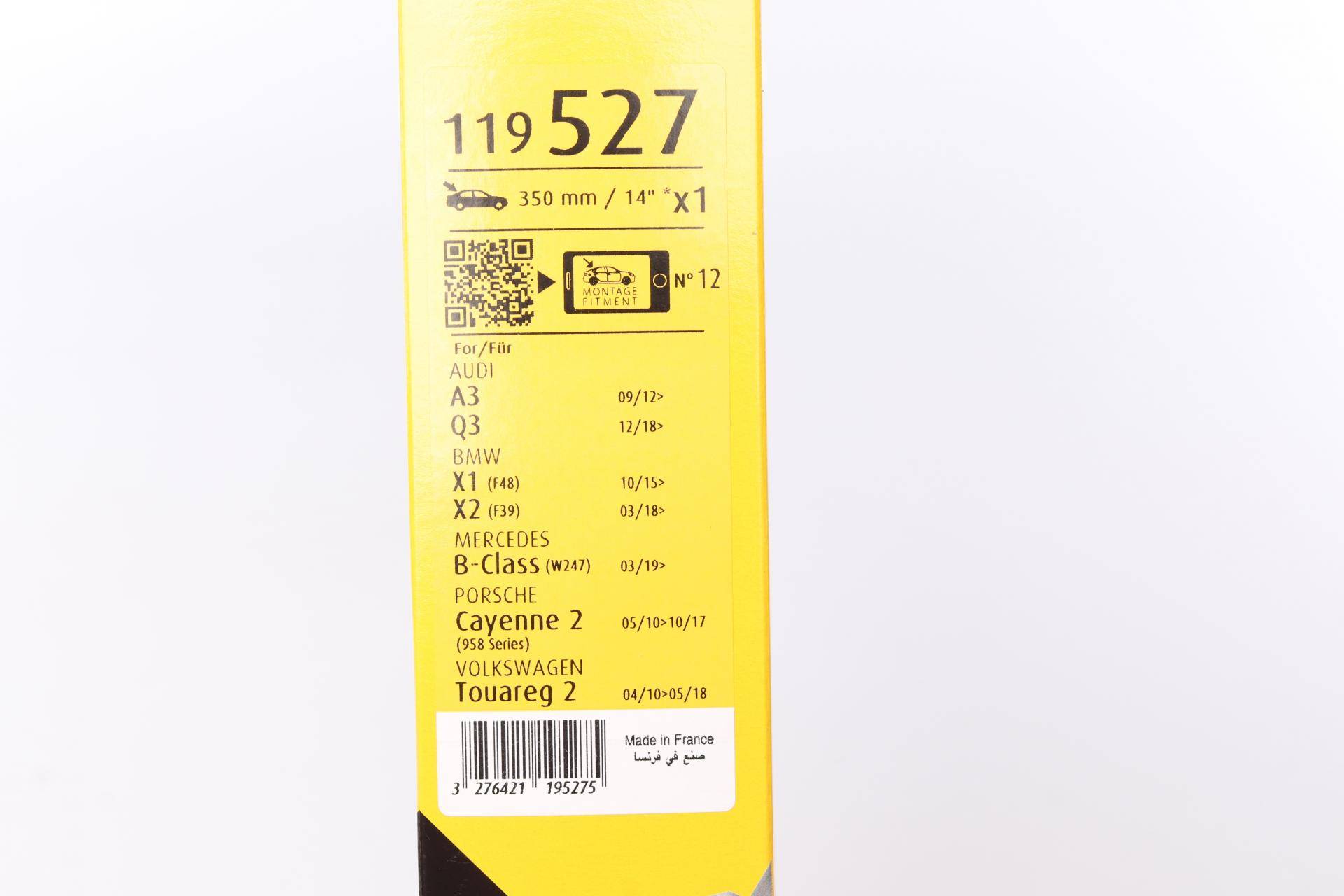 Щітка склоочисника (задня) (340mm) Audi A3/BMW X1/Porsche Cayenne/VW Touareg 10-