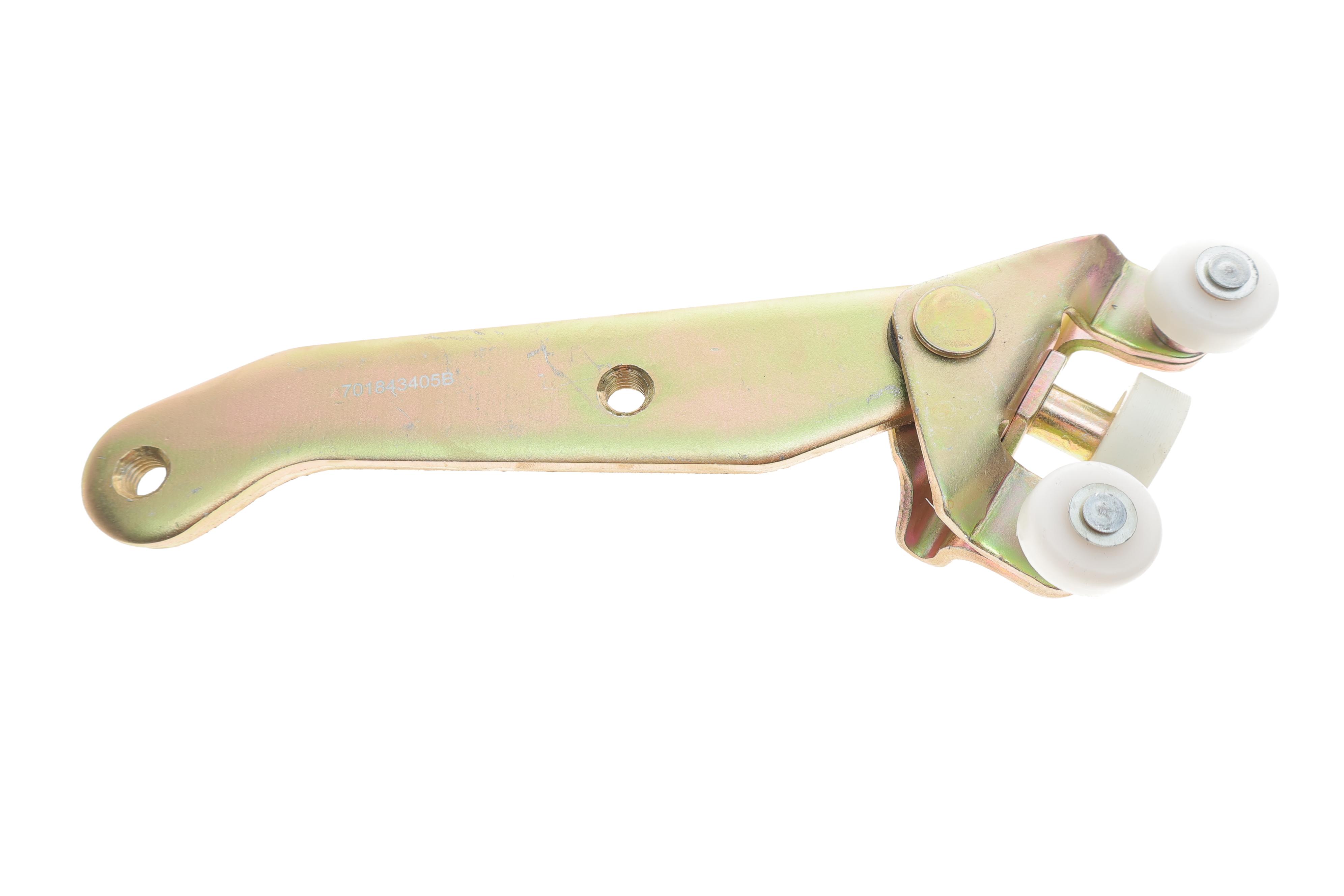 Ролик дверей (бічних/нижній) VW T4 90-03 (L) (з кронштейном)