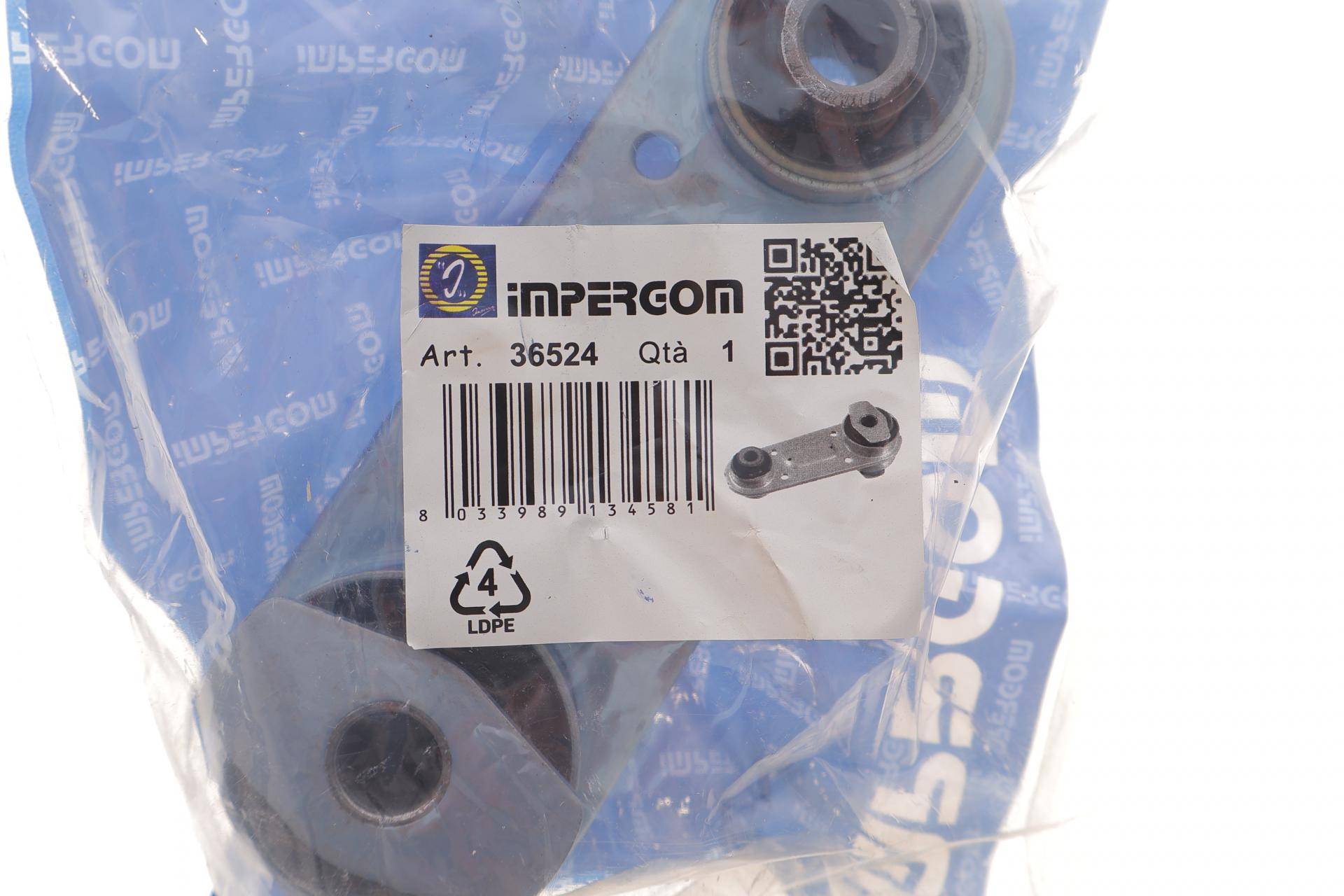 Подушка двигуна (задня/нижня) Renault Laguna II 1.8-3.0/1.9dCi-2.2dCi 01- (косточка)