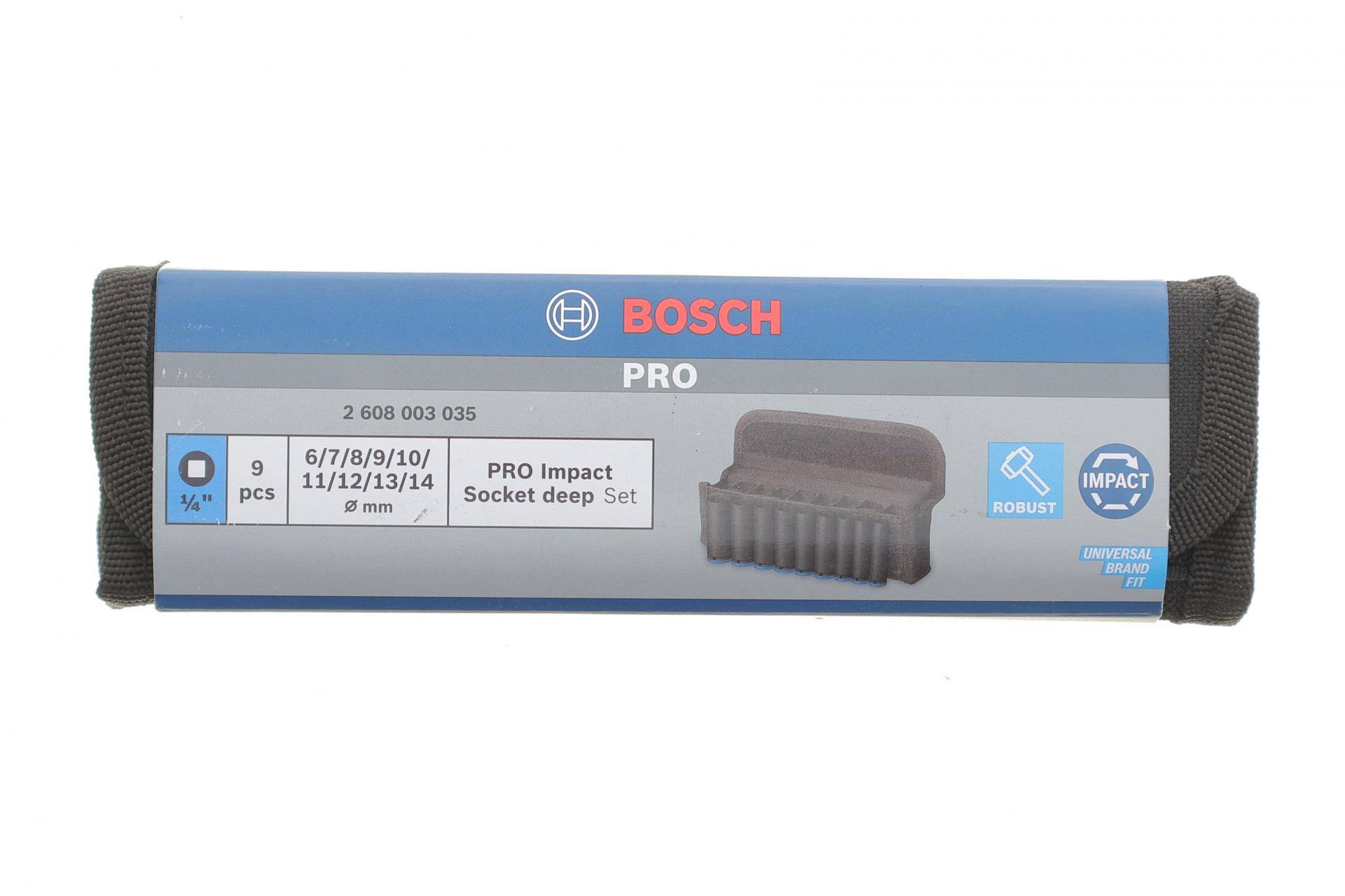 Набір ударних головок PRO 1/4