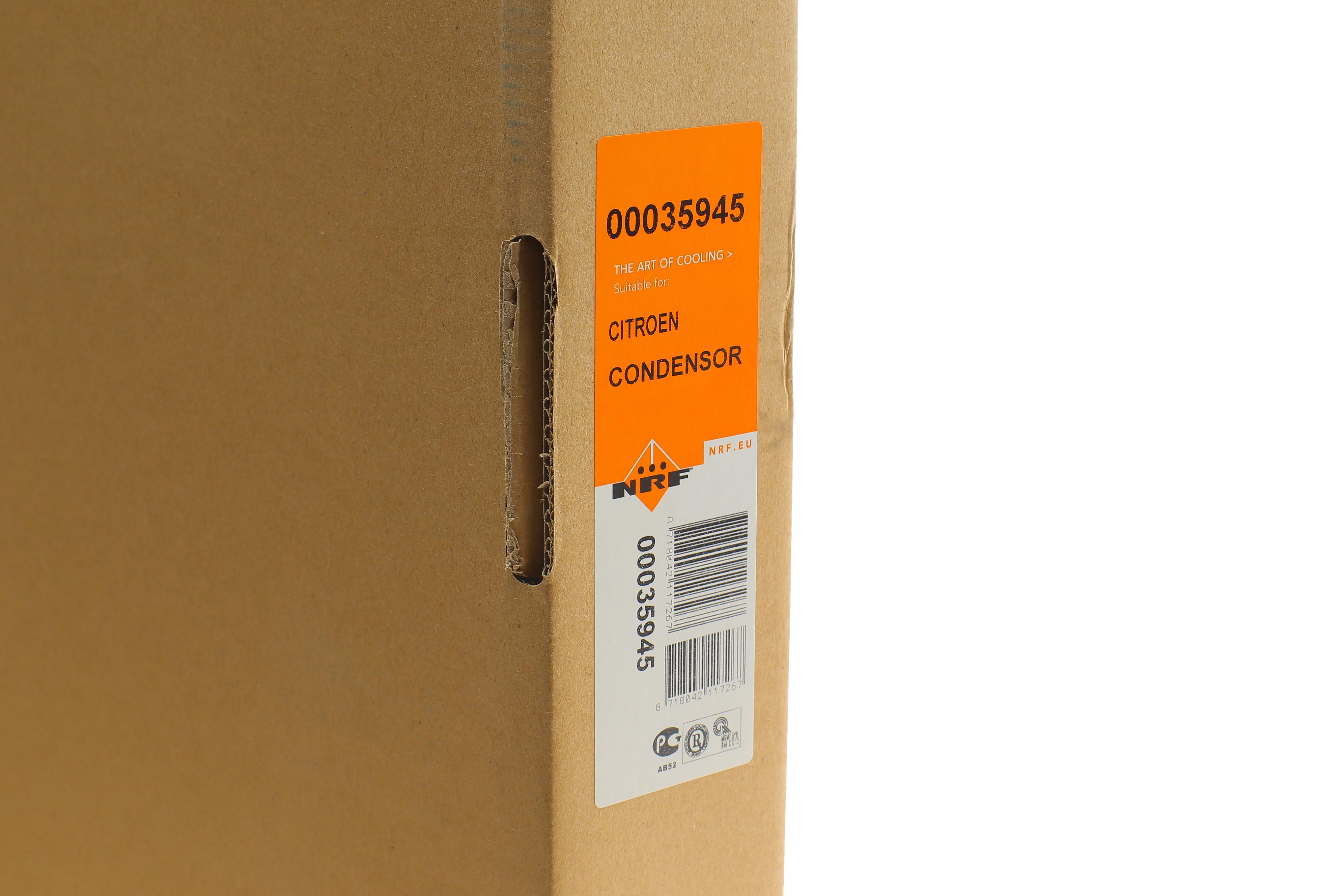 Радіатор кондиціонера Citroen C5/Peugeot 508 1.6/1.6D 09-