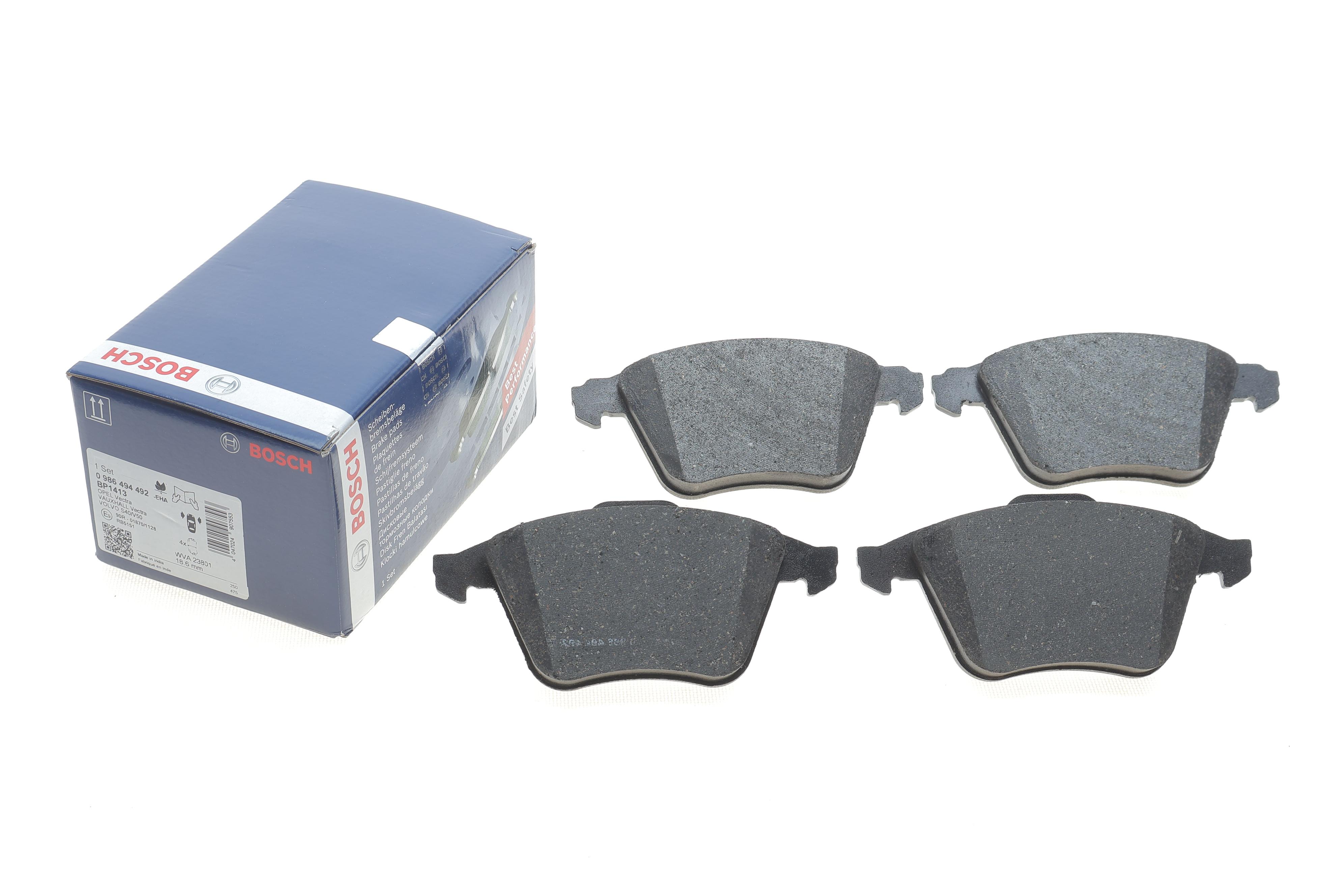 Колодки гальмівні (передні) Ford Focus/Mazda 3 05-14/Opel Vectra C 05-08/Volvo C30/S40/V40/V50 03-