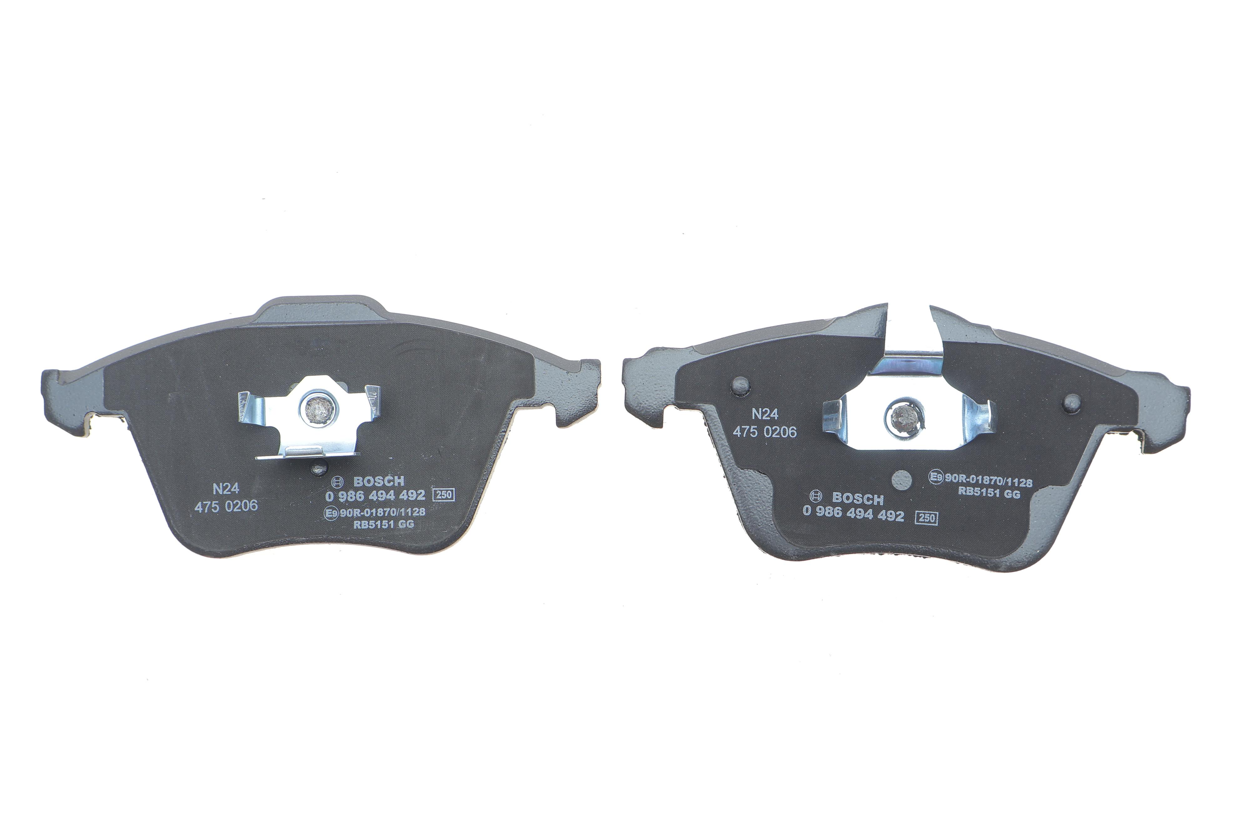 Колодки гальмівні (передні) Ford Focus/Mazda 3 05-14/Opel Vectra C 05-08/Volvo C30/S40/V40/V50 03-