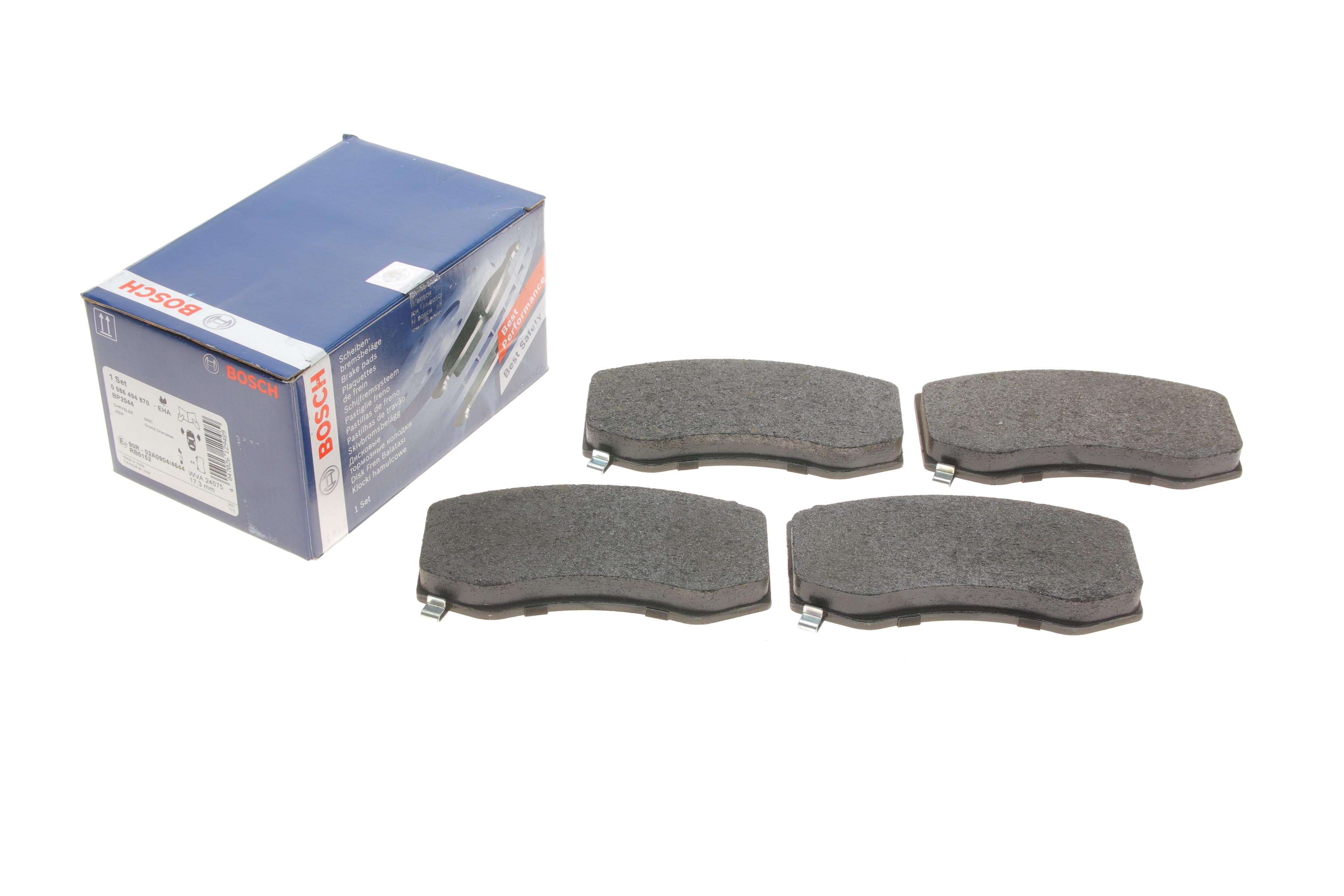 Колодки гальмівні (передні) Chrysler 300C/Geep Grand Cherokee 04-12