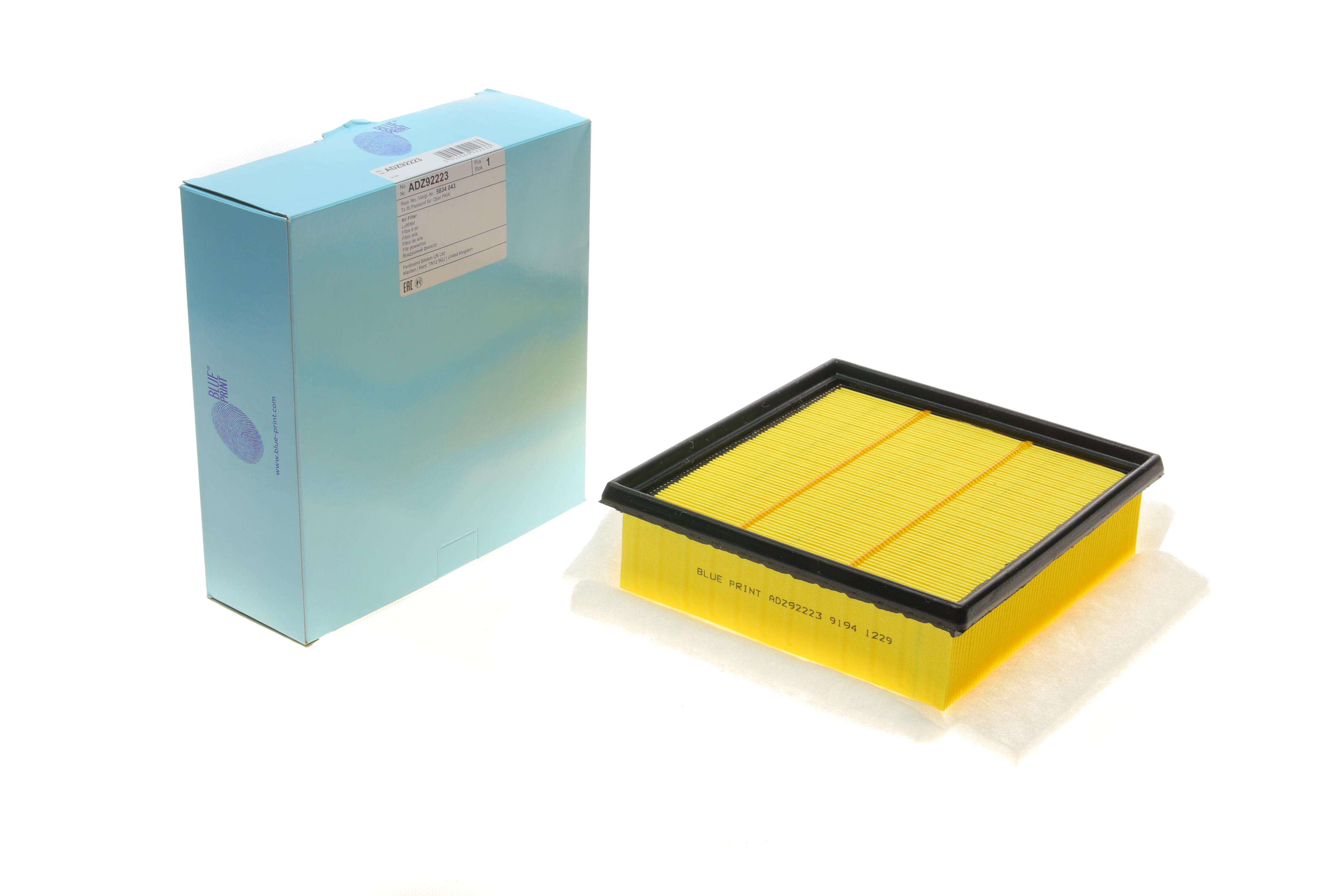 Фільтр повітряний Opel Corsa D/E 1.0/1.3CDTI/1.4/1.7CDTI 06-