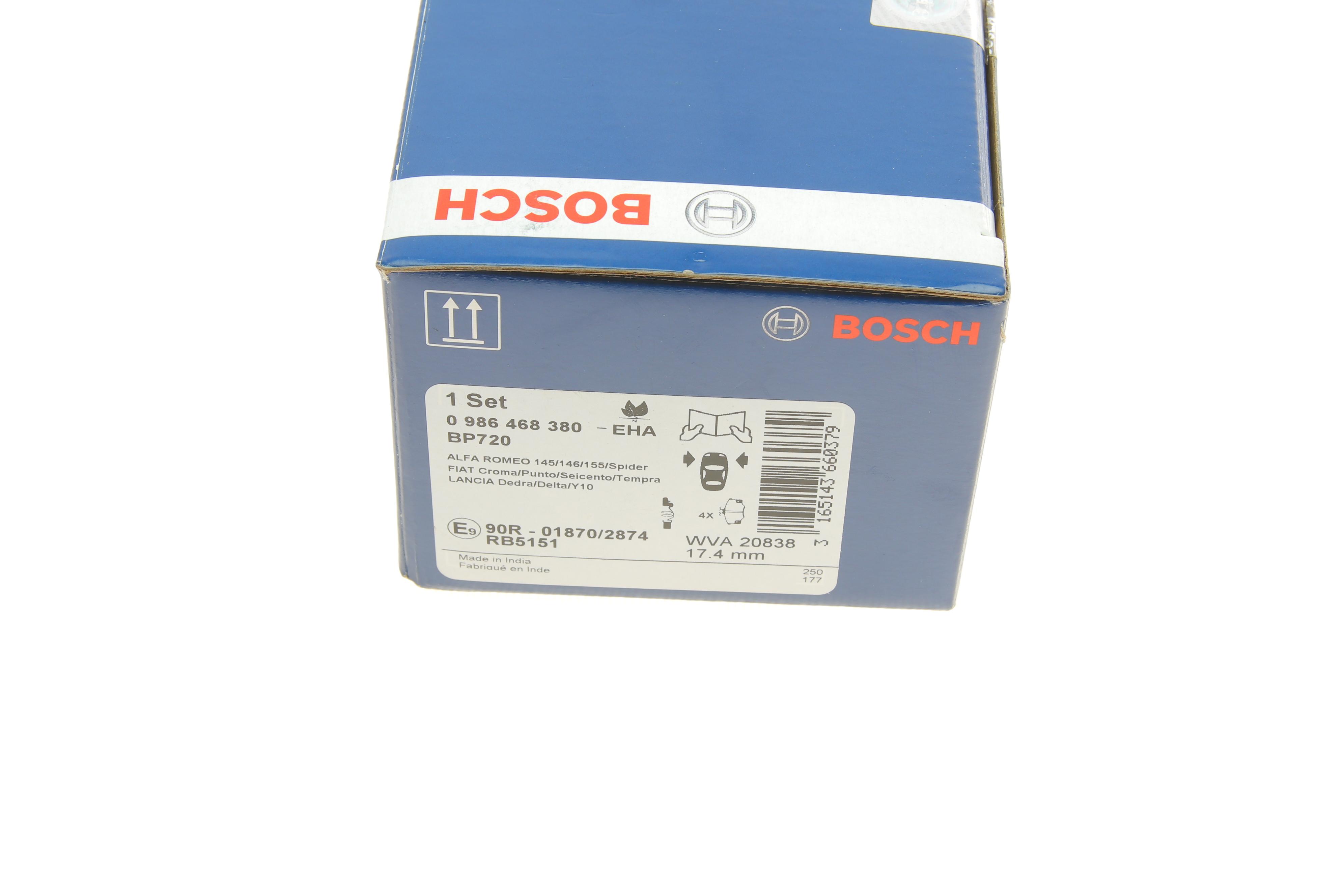 Колодки тормозные (передние) Renault 12 70-76/Fiat Punto/Panda 93-06