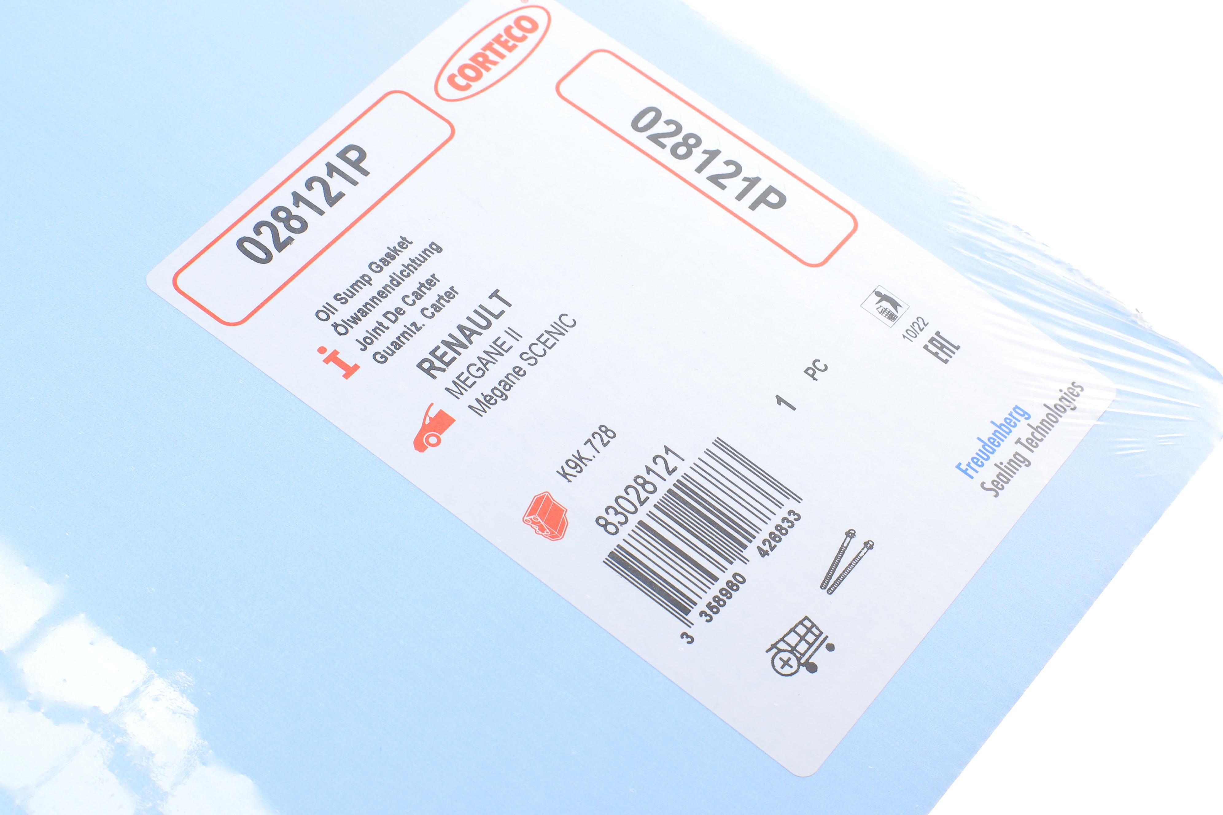 Прокладка піддону Renault Kangoo 1.5dCi 05-