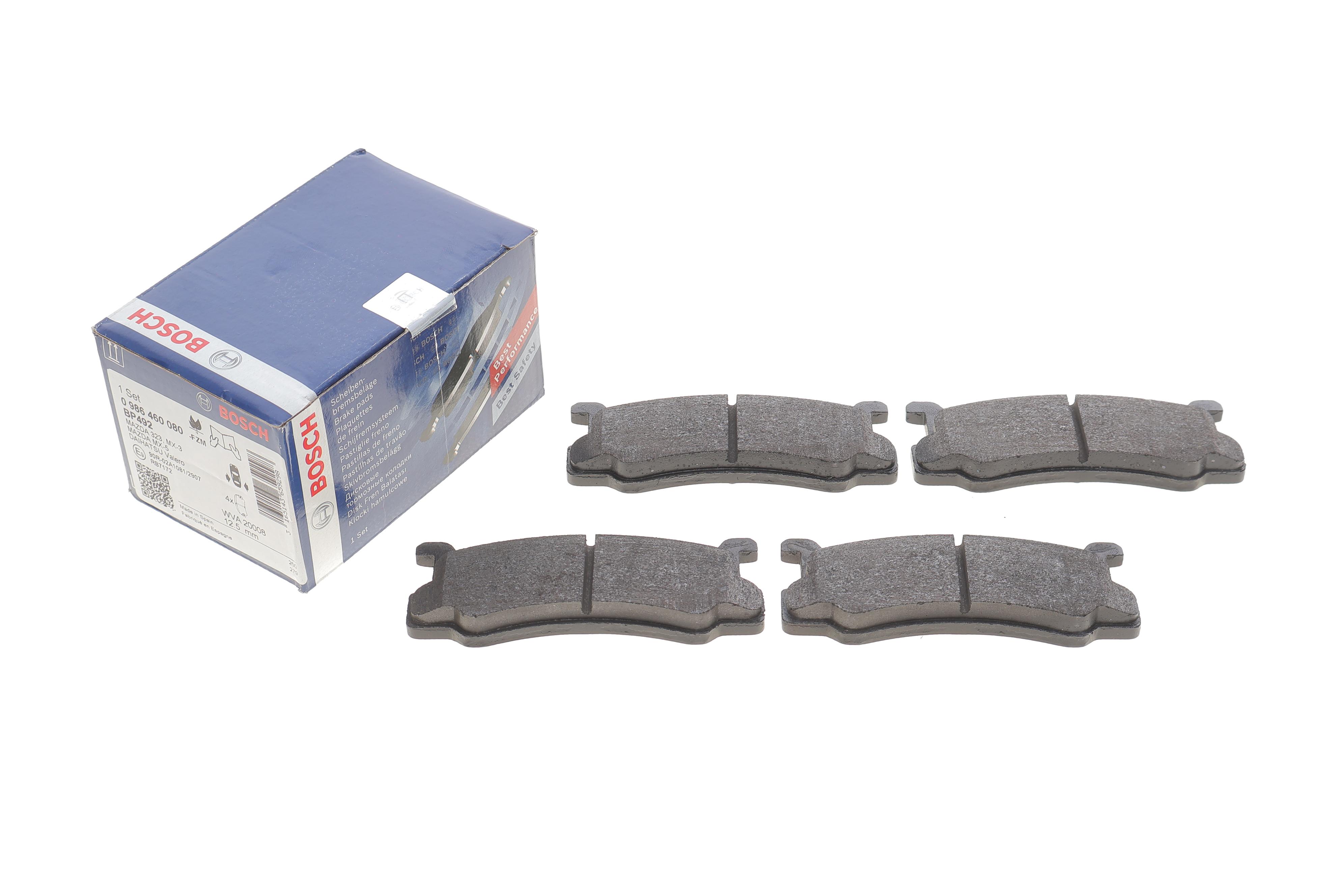 Колодки гальмівні (задні) Mazda 323 85-95