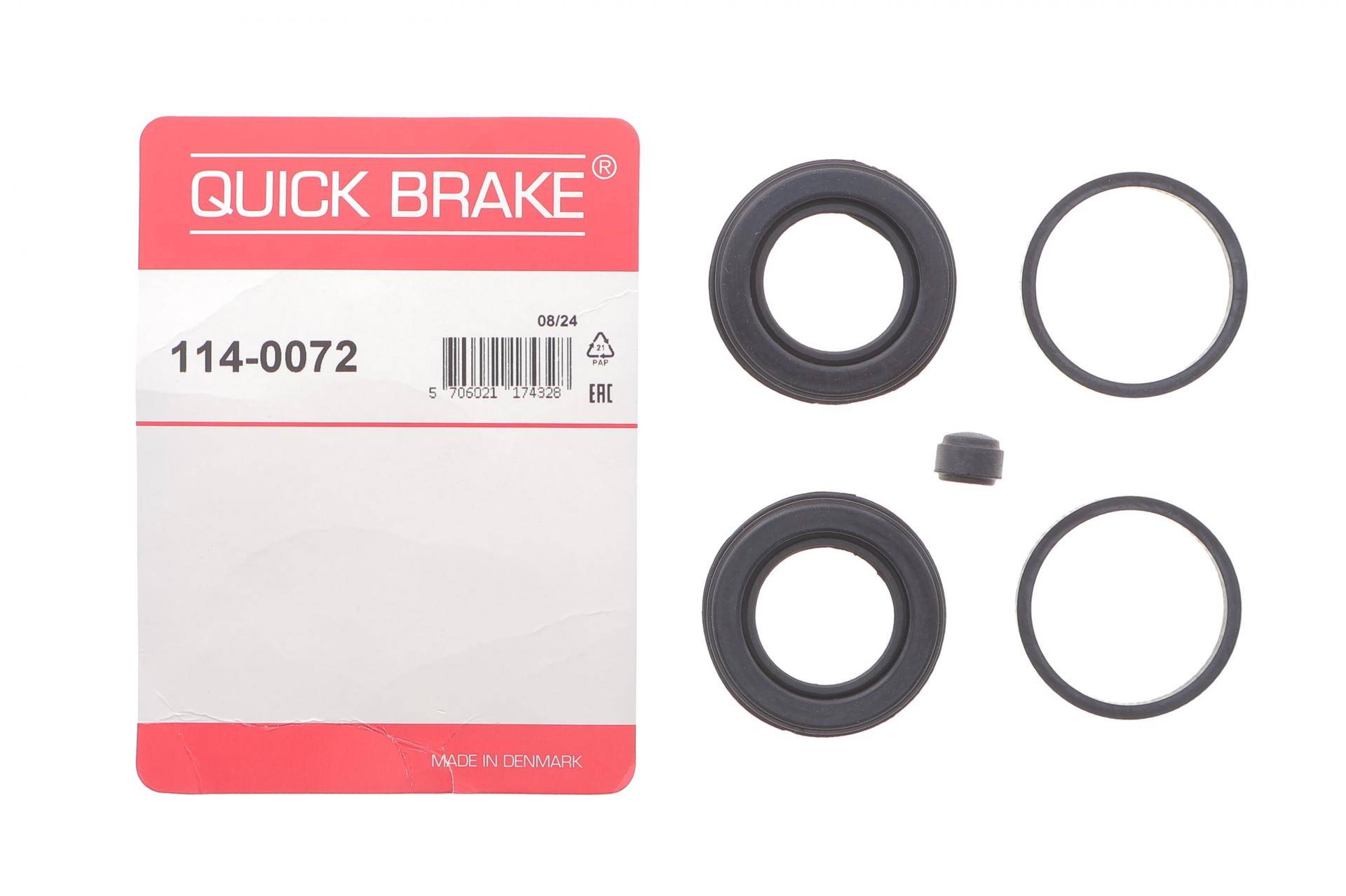 Ремкомплект супорта (заднього) MB C-class (W202)/E-class (W124) 93-03 (d=38mm) (Ate/Lucas)