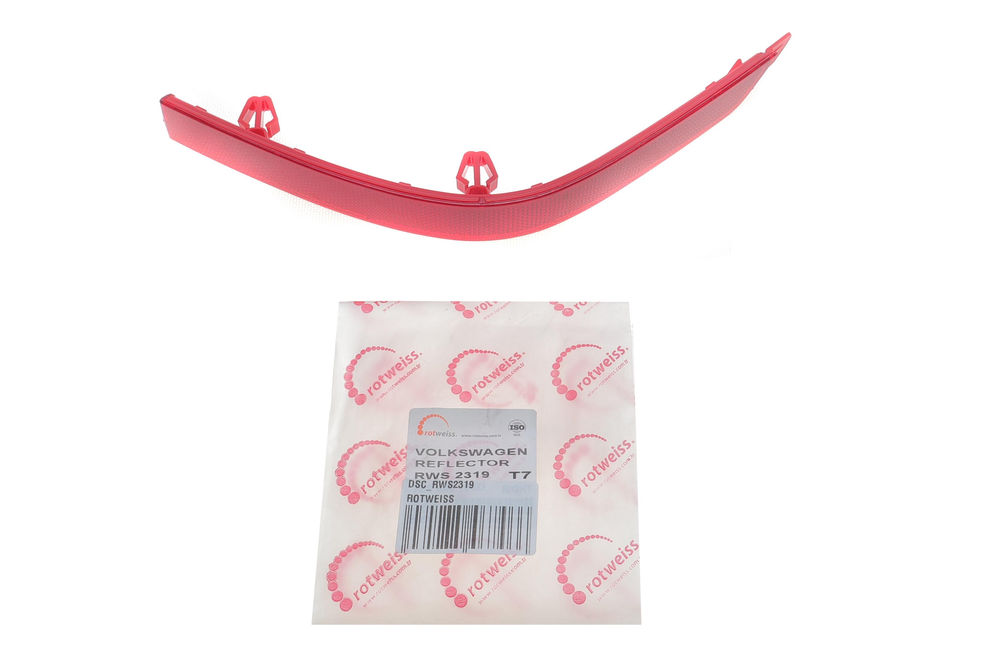 Світловідбивач бампера (заднього) VW T6 15- (R)(незначне пошкодження)